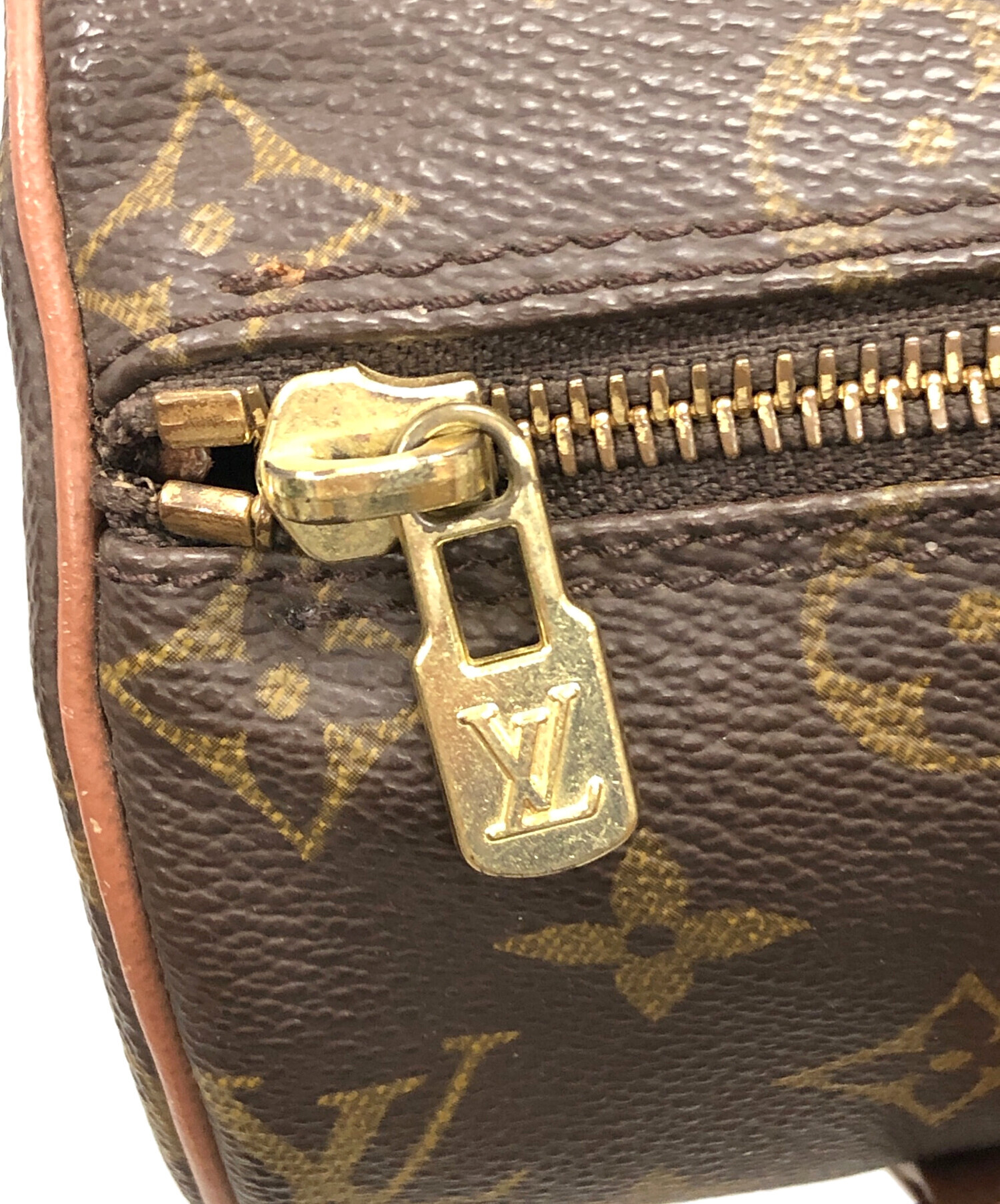 LOUIS VUITTON (ルイ ヴィトン) ハンドバッグ モノグラム パピヨン 26 ブラウン サイズ:26