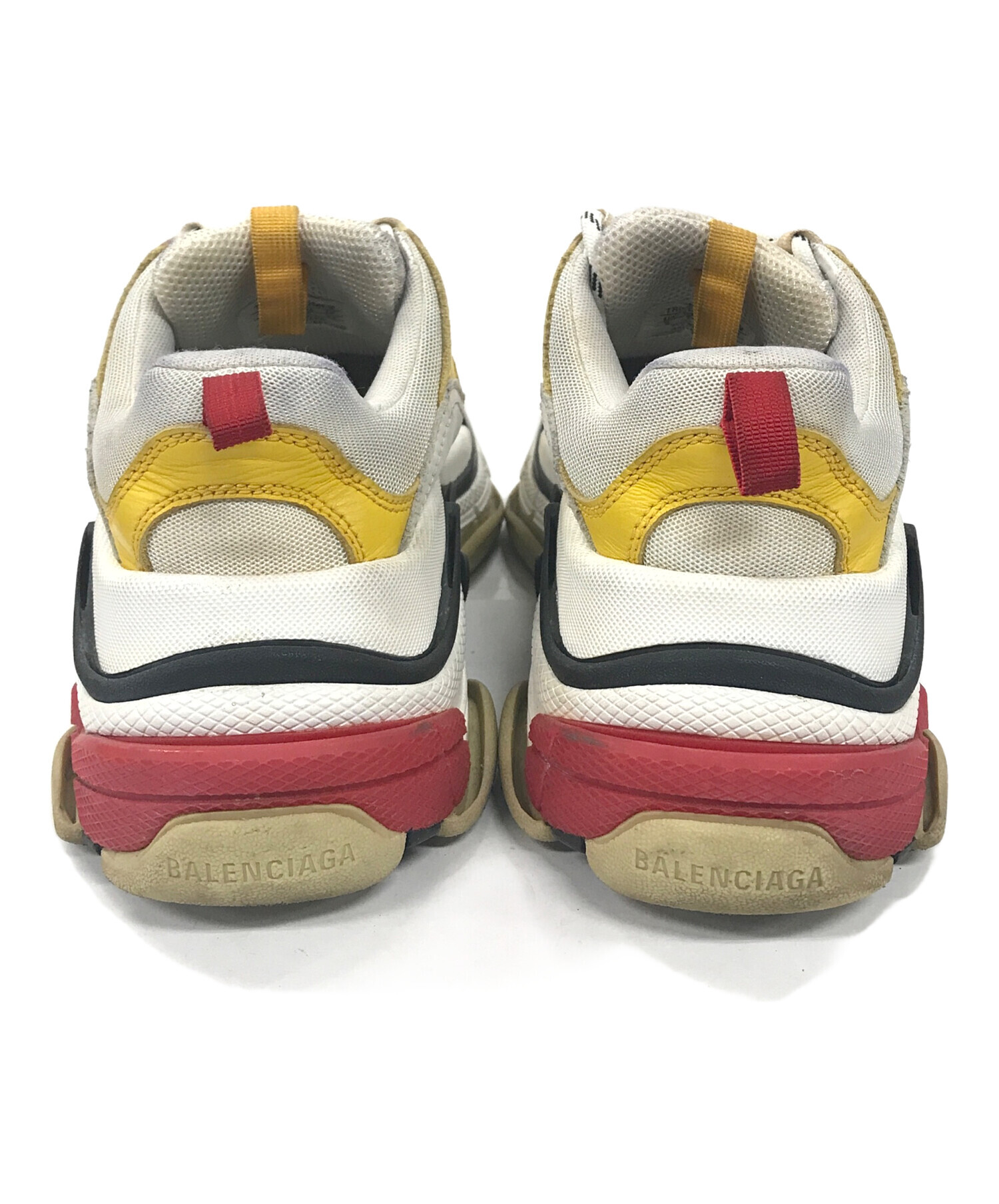 中古・古着通販】BALENCIAGA (バレンシアガ) スニーカー TRIPLE S(トリプルS) ホワイト サイズ:25cm｜ブランド・古着通販  トレファク公式【TREFAC FASHION】スマホサイト