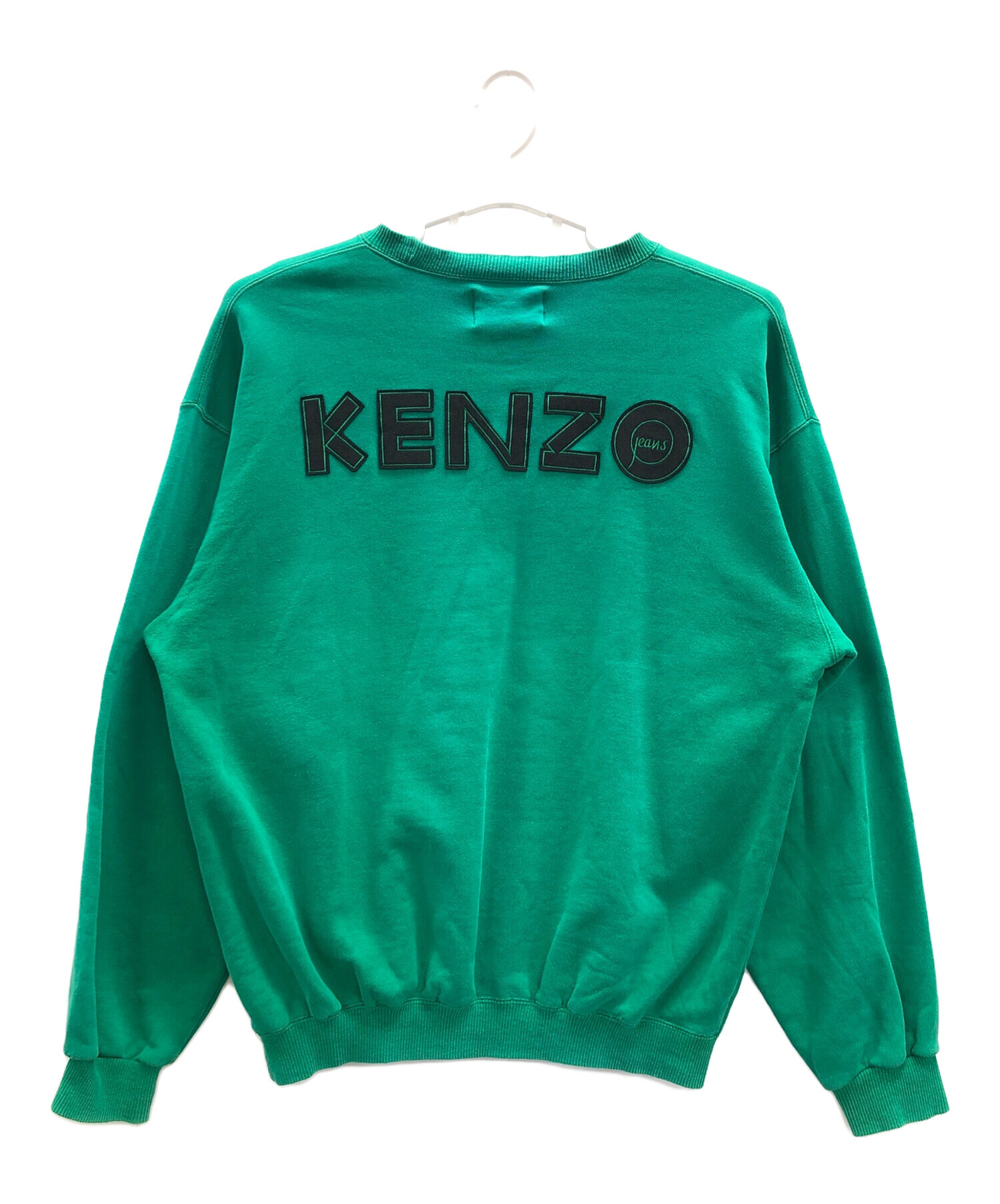 KENZO (ケンゾー) ヴィンテージスウェット グリーン サイズ:L