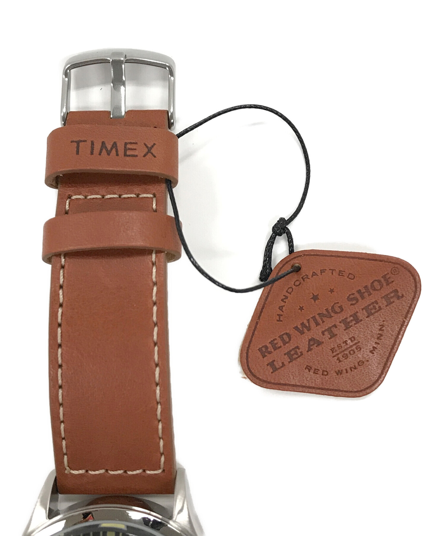 TIMEX (タイメックス) RED WING (レッドウィング) 腕時計 Timex Waterbury(タイメックス　ウォーターベリー) クォーツ  サイズ:実寸サイズにてご確認ください。