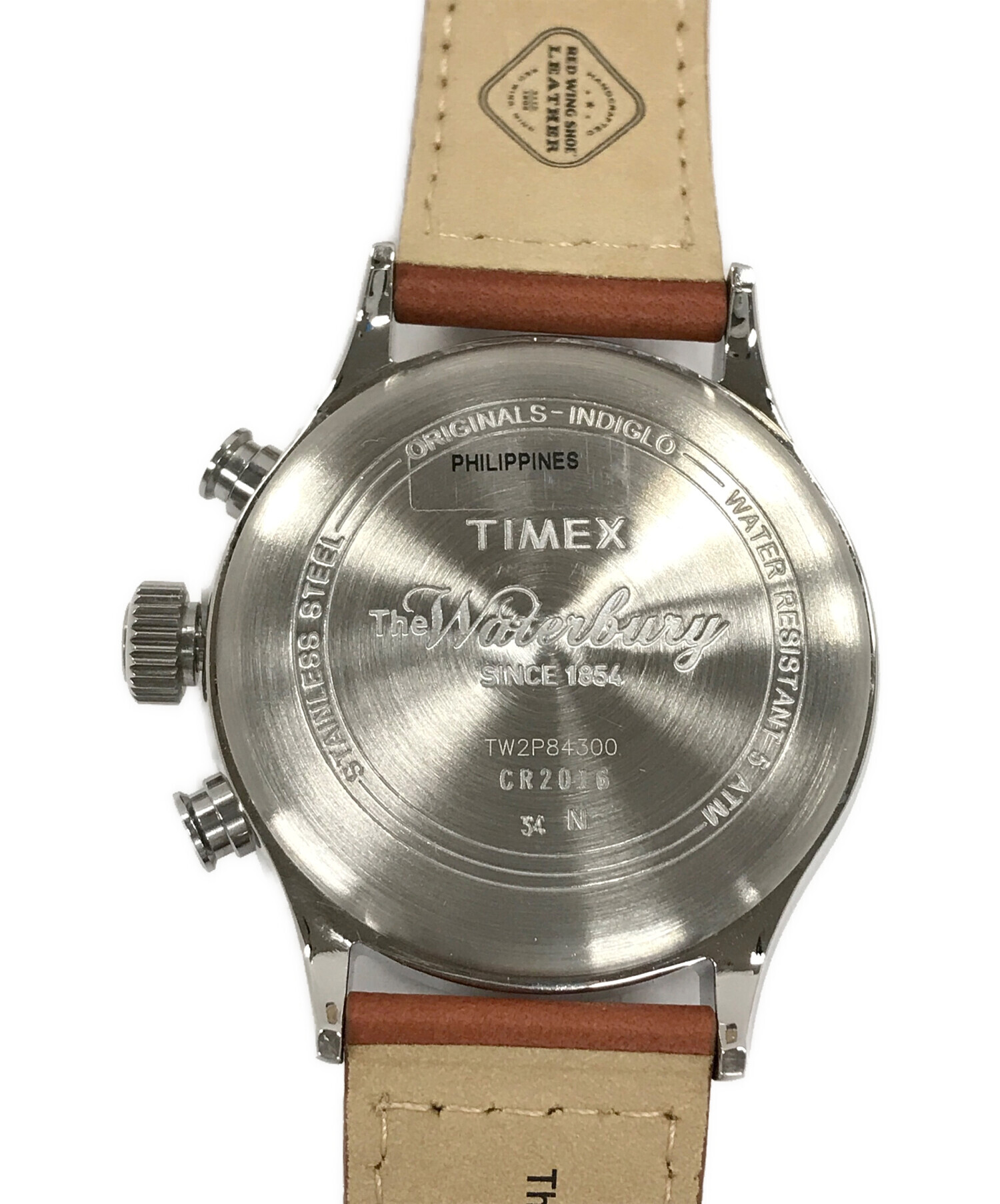 TIMEX (タイメックス) RED WING (レッドウィング) 腕時計 Timex Waterbury(タイメックス　ウォーターベリー) クォーツ  サイズ:実寸サイズにてご確認ください。