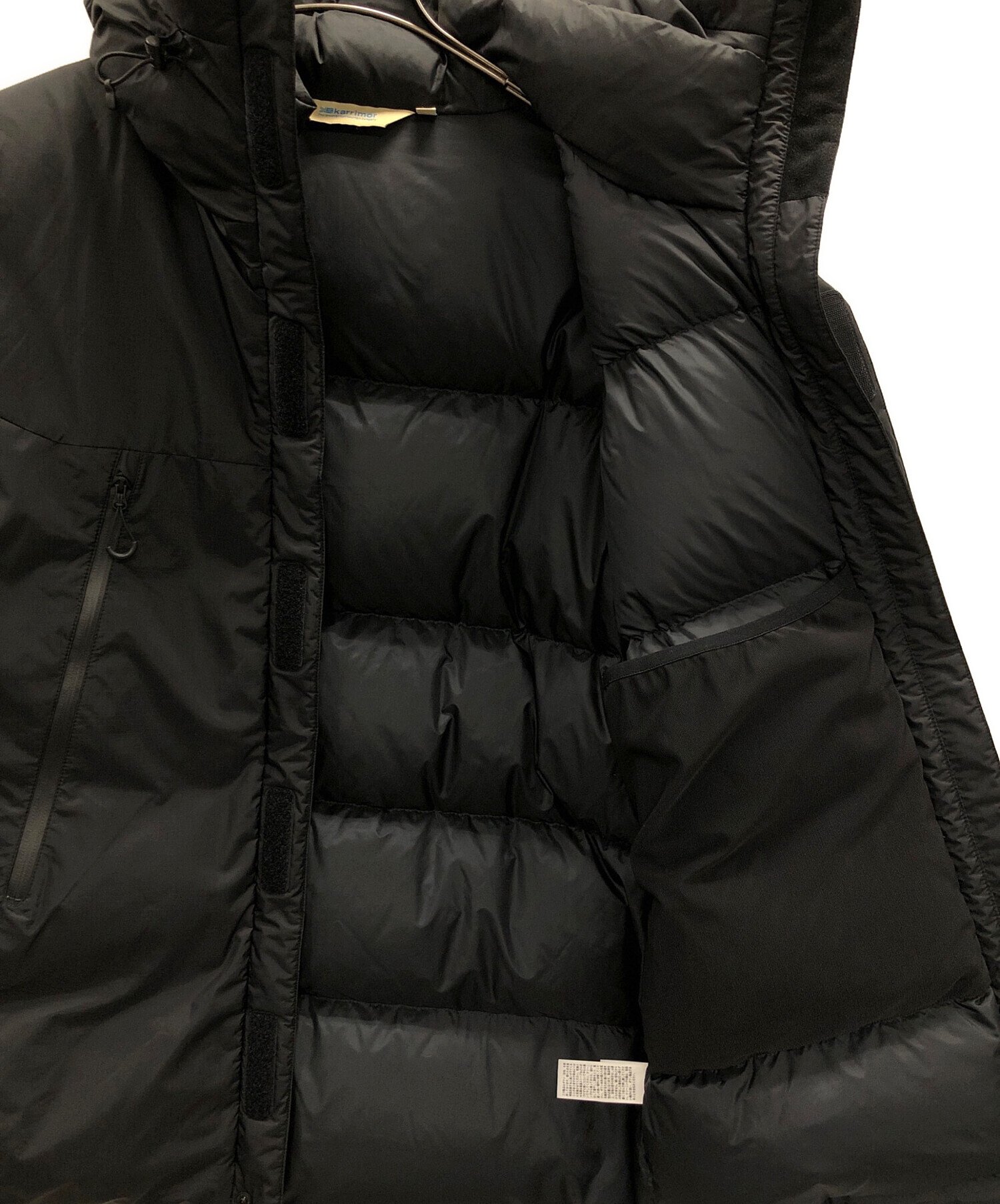 中古・古着通販】Karrimor (カリマー) ダウンジャケット Nevis Parka（ネビス パーカー） ブラック サイズ:L  未使用品｜ブランド・古着通販 トレファク公式【TREFAC FASHION】スマホサイト