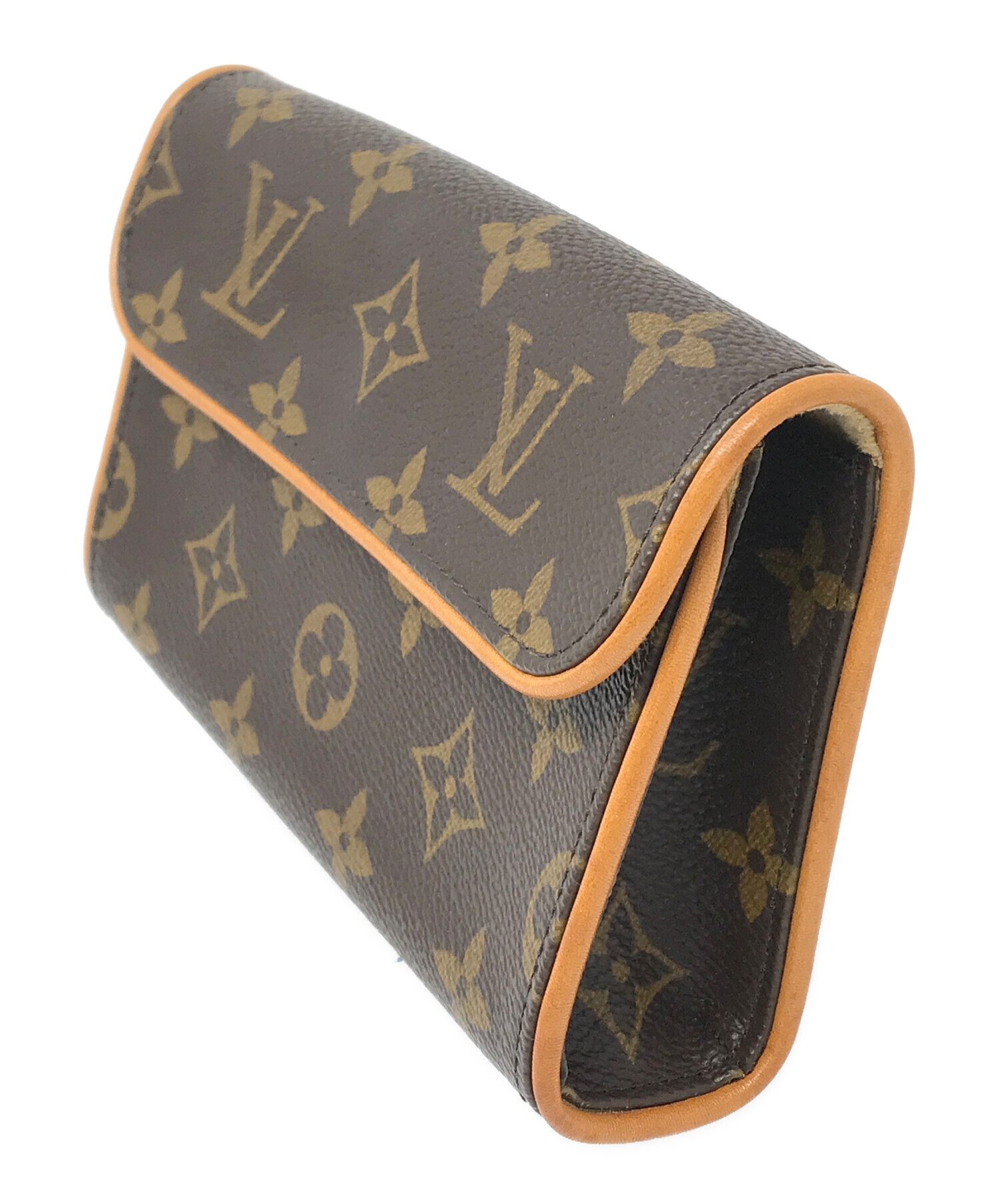 中古・古着通販】LOUIS VUITTON (ルイ ヴィトン) ウエストポーチ モノグラム ポシェットフロランティーヌ ブラウン  サイズ:実寸サイズにてご確認ください。｜ブランド・古着通販 トレファク公式【TREFAC FASHION】スマホサイト