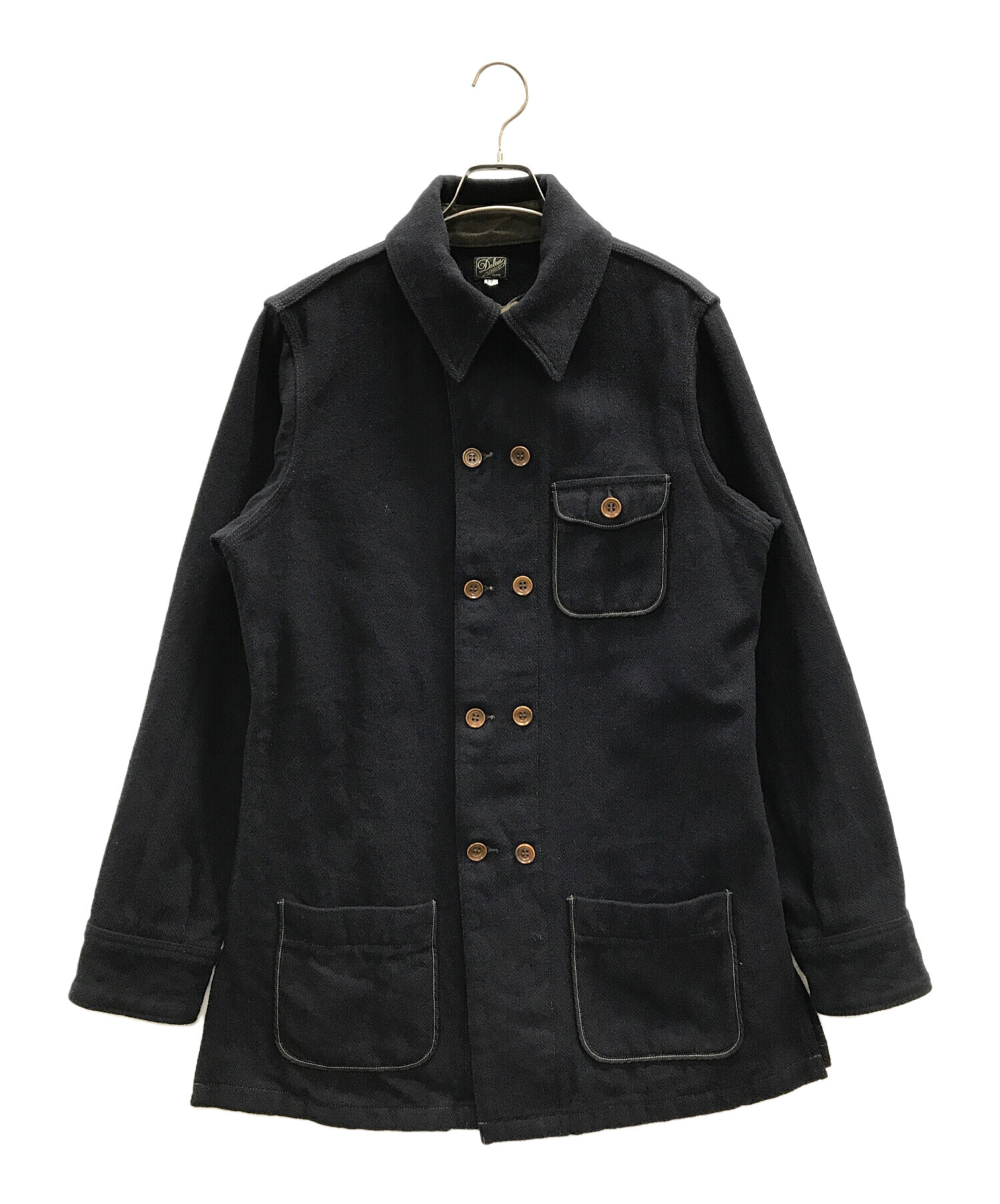 DELUXEWARE DALEE'S &co ウールジャケット Rangeman.W NVY WOOL JACKET（レンジマン.ダブリュー ネイビー  ウール ジャケット） ネイビー サイズ:XLARGE