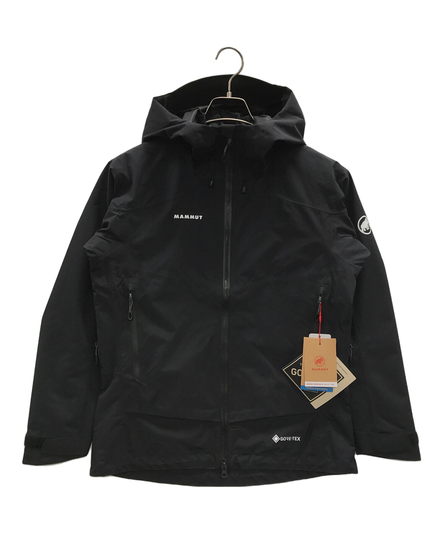 MAMMUT マウンテンパーカー ayako Pro HS Hooded Jacket AF women（アヤコ プロ ハードシェル フーデッド  ジャケット アジアンフィット ウィメンズ） ブラック サイズ:JAPAN M 未使用品