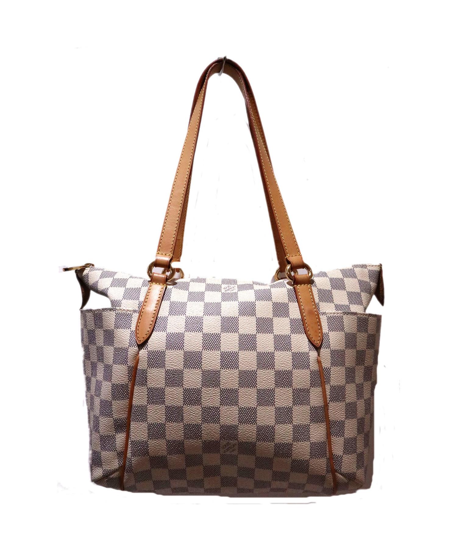 LOUIS VUITTON (ルイヴィトン) トータリーMM グレー サイズ:MM ダミエ・アズール N51262 AR3172 トータリーMM