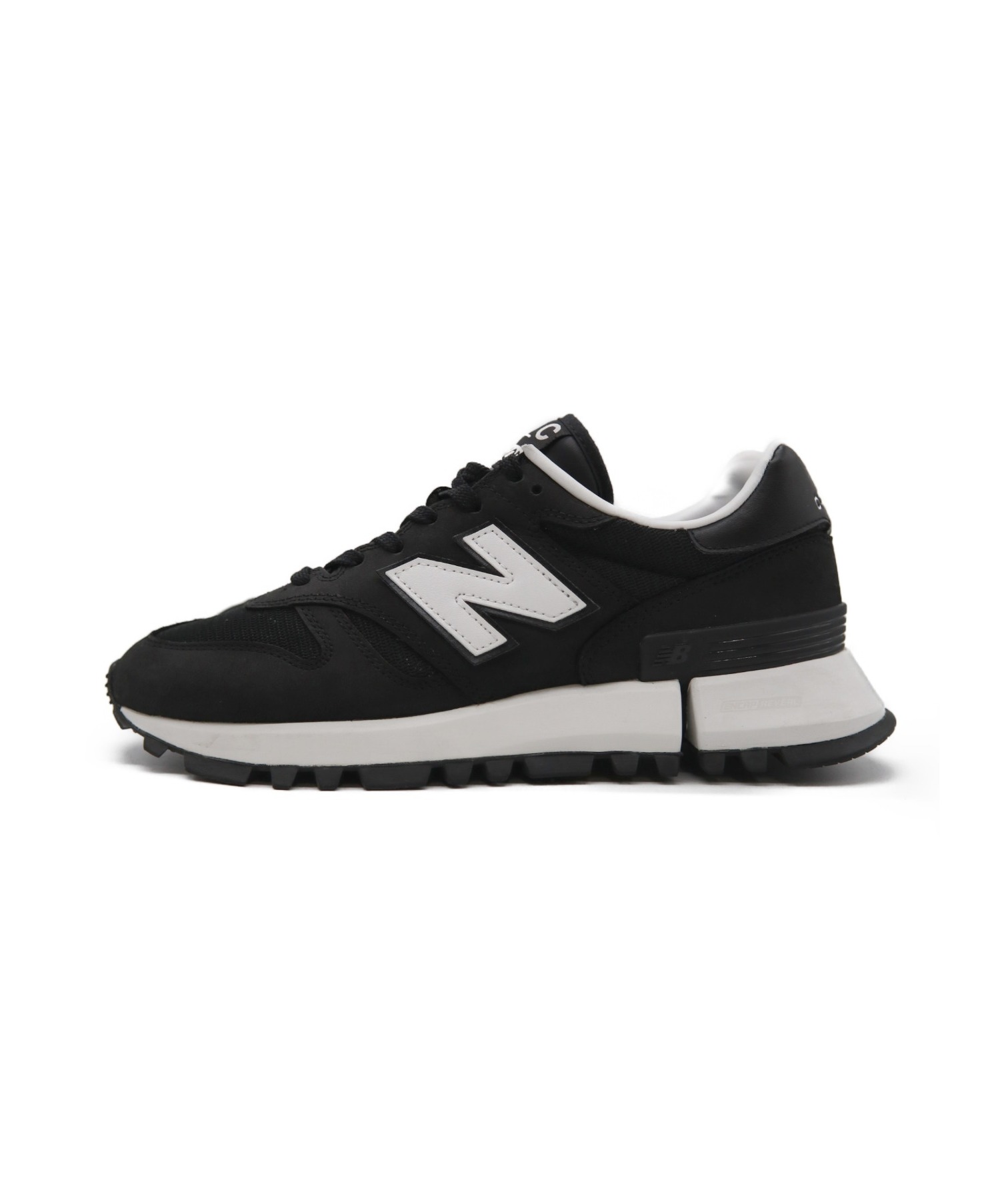 NEW BALANCE×COMME des GARCONS (ニューバランス コムデギャルソン) ローカットスニーカー ブラック×ホワイト  サイズ:27cm MS1300WJ