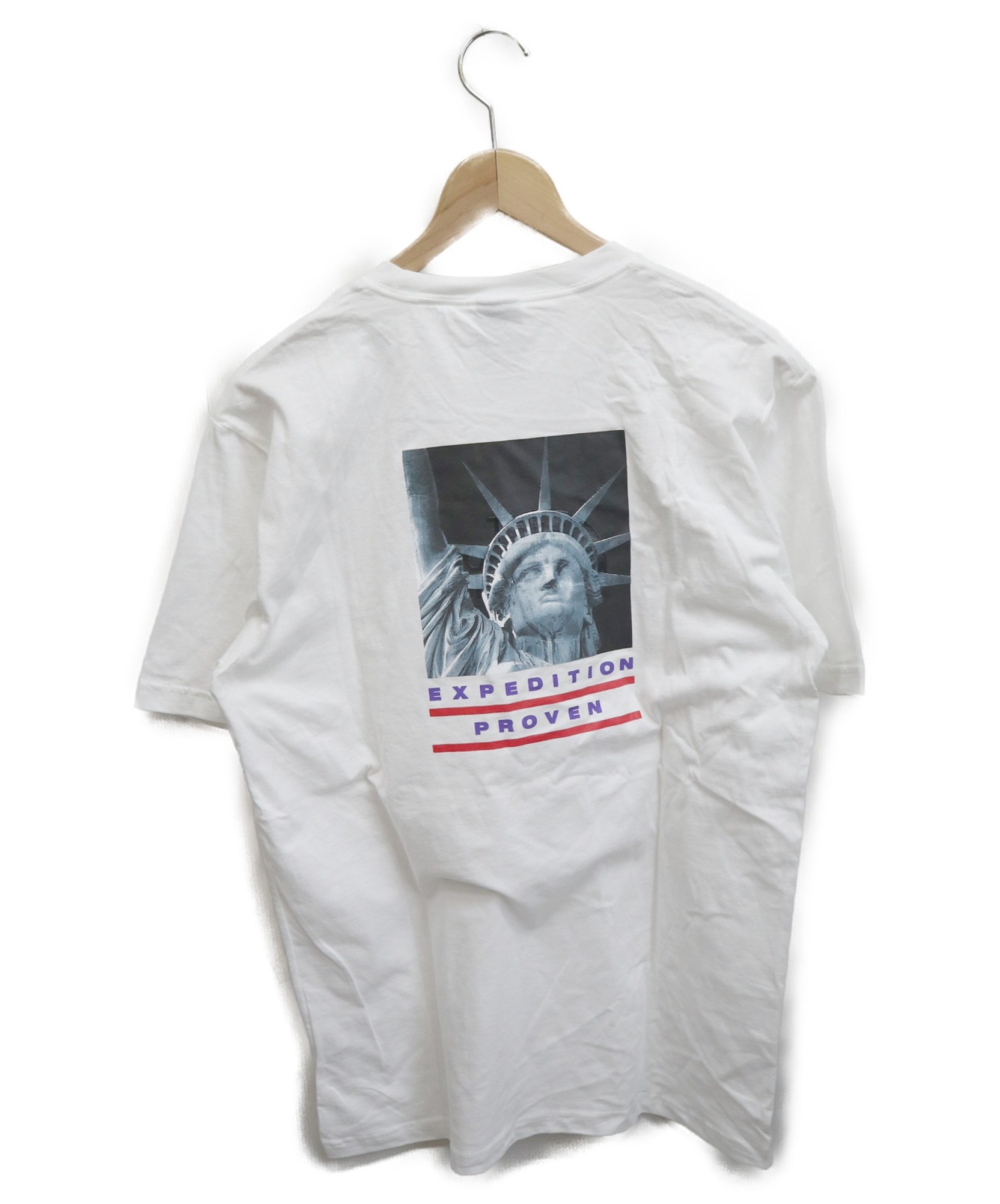 SUPREME×THE NORTH FACE (シュプリーム×ザノースフェイス) Statue Of Liberty Tee ホワイト サイズ:US M