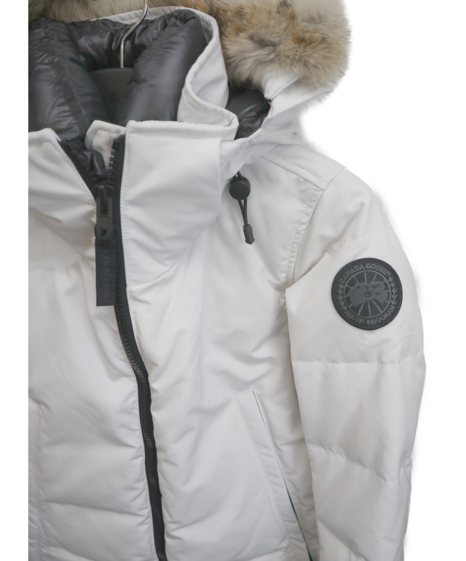 CANADA GOOSE (カナダグース) KENTON PARKA BLACK LABEL ホワイト サイズ:M