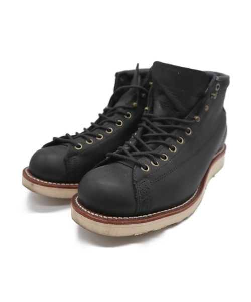 中古・古着通販】CHIPPEWA (チペワ) モンキーブーツ ブラック サイズ:8