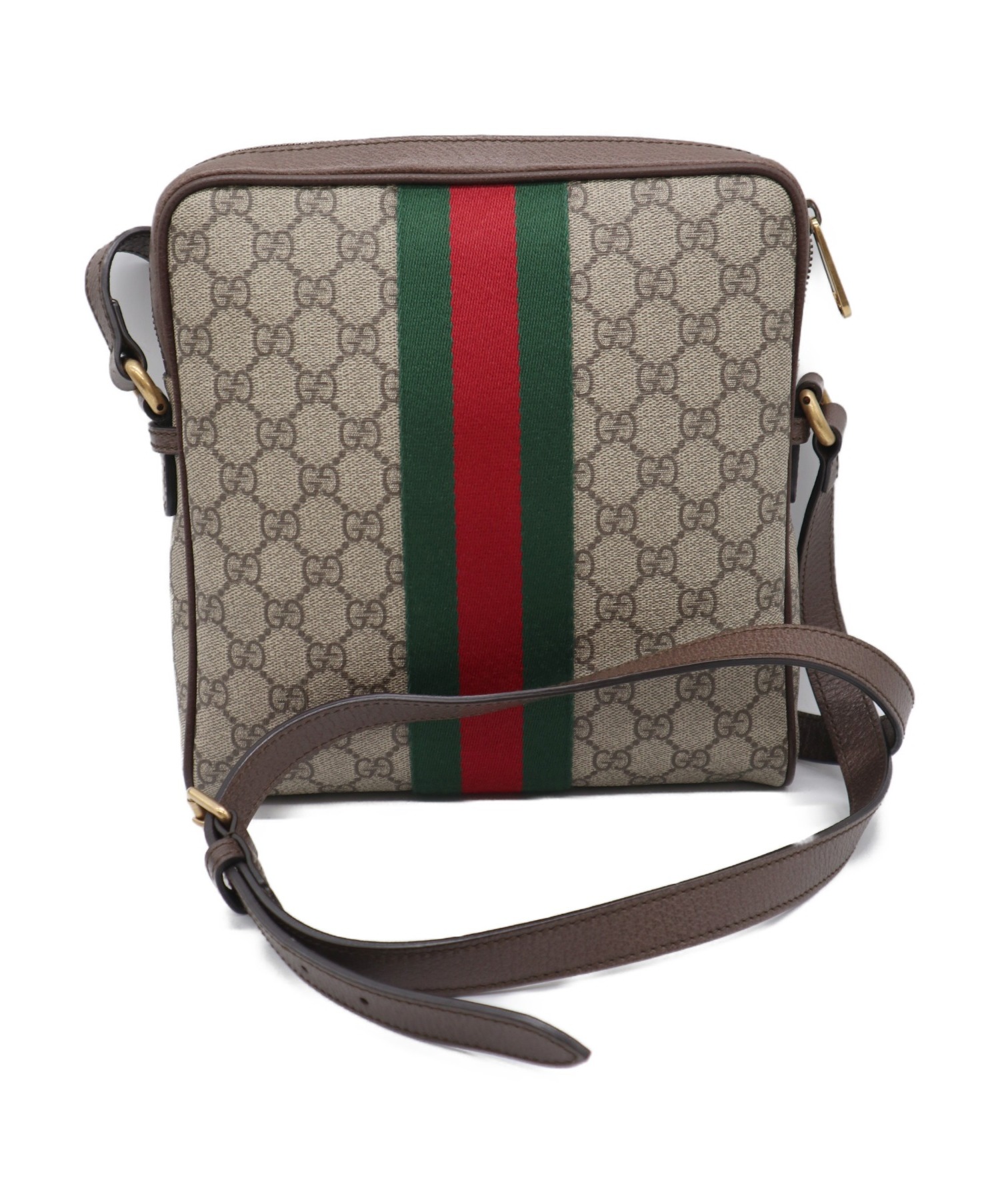 GUCCI (グッチ) オフディアGGメッセンジャーバッグ ブラウン 547926 520981