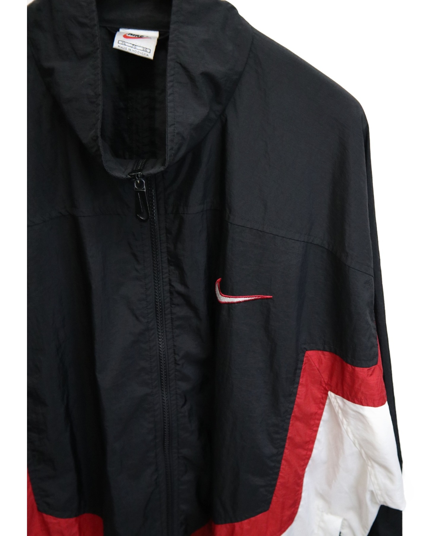 NIKE (ナイキ) [古着]ヴィンテージナイロンジャケット ブラック サイズ:XL