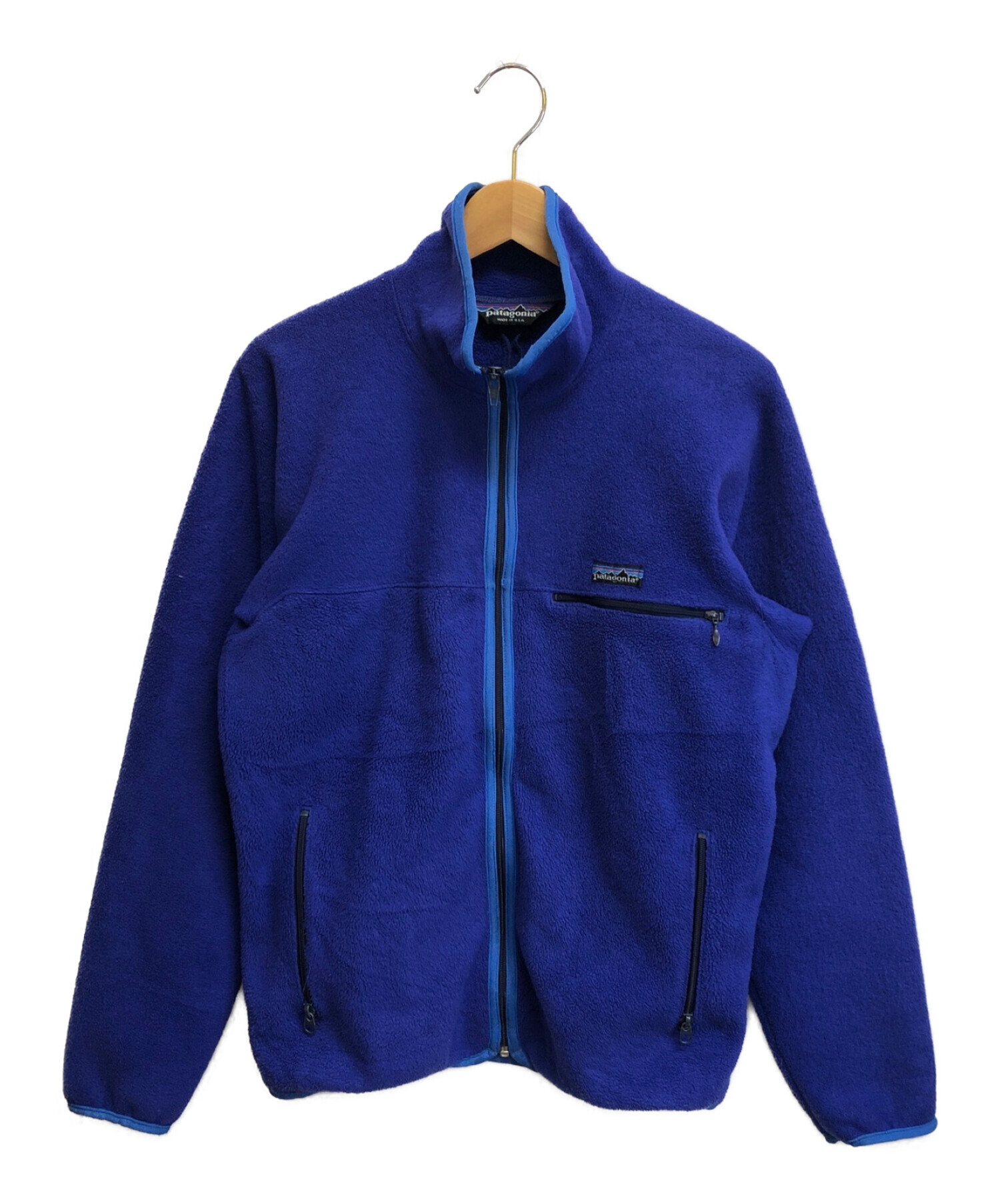 Patagonia (パタゴニア) シンチラカーディガン ブルー サイズ:M