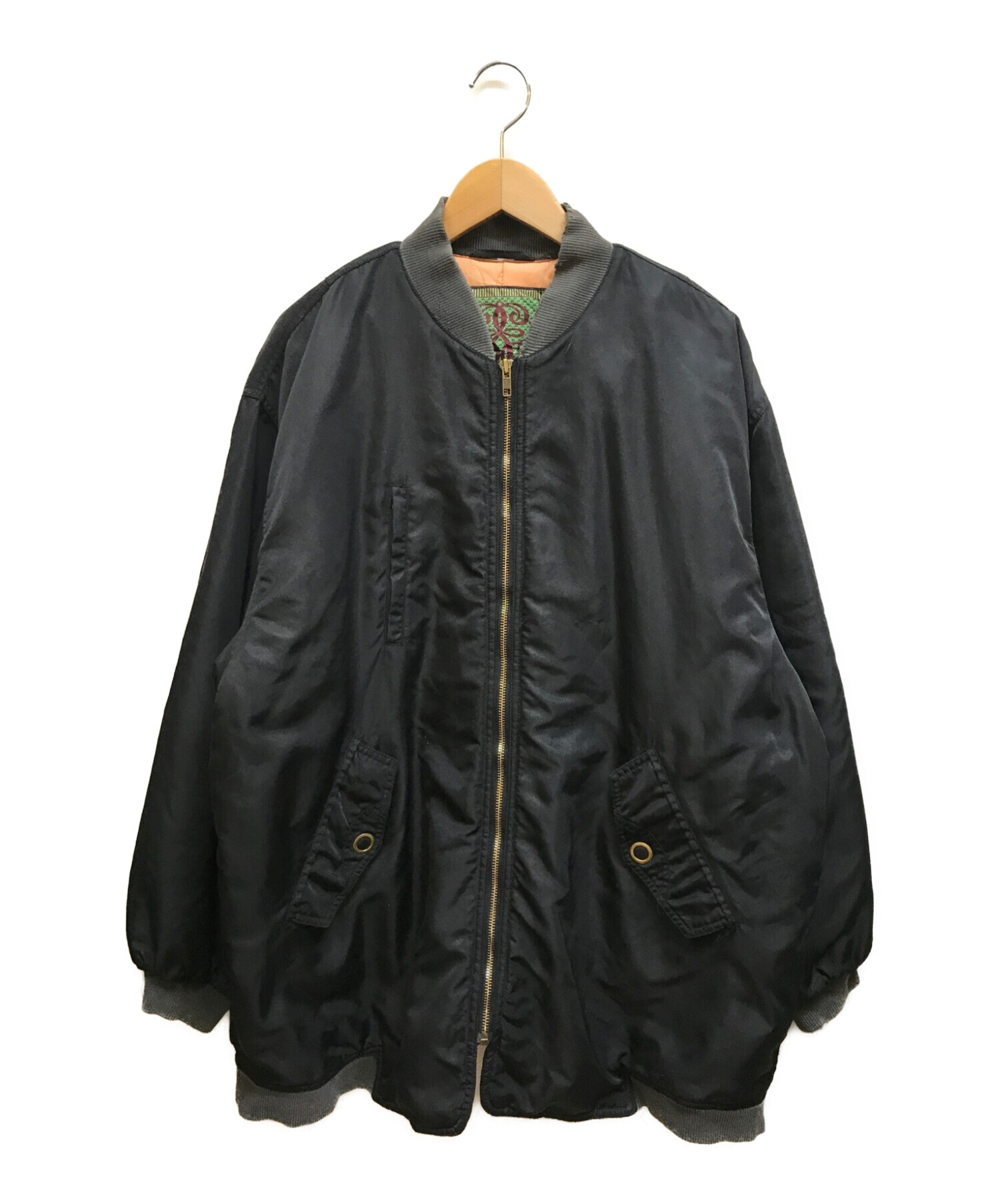 ESPRIT (エスプリ) オールドボンバージャケット ブラック サイズ:M