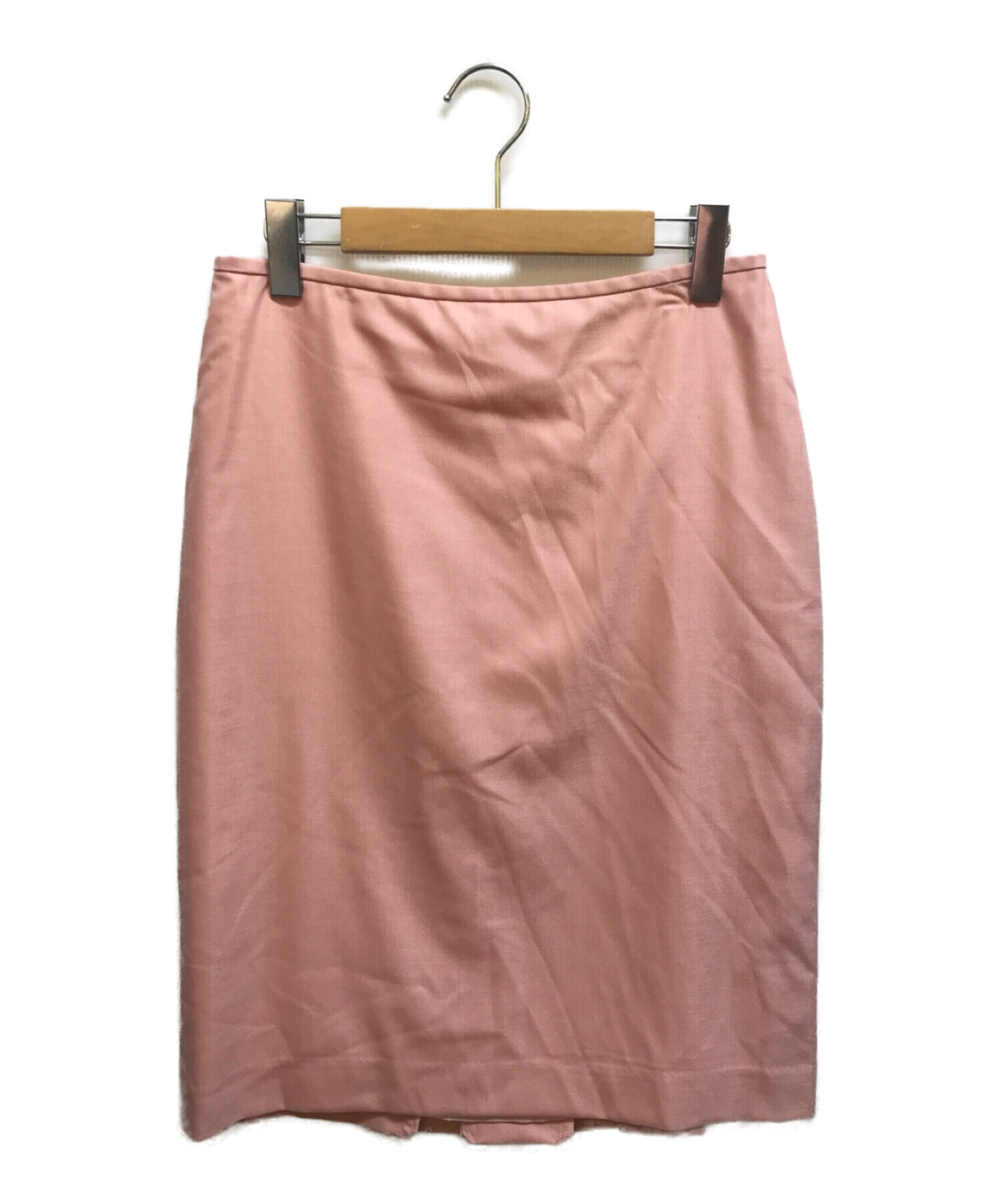 ESCADA (エスカーダ) フリルフラワーコサージュセットアップスーツ ピンク サイズ:36