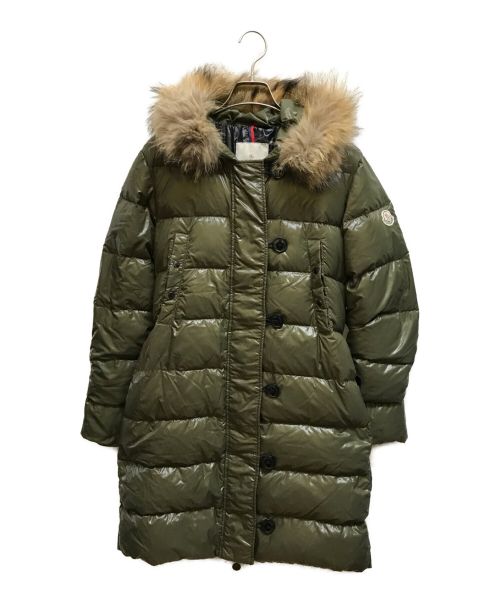 中古・古着通販】MONCLER (モンクレール) ラクーンファー付ダウン