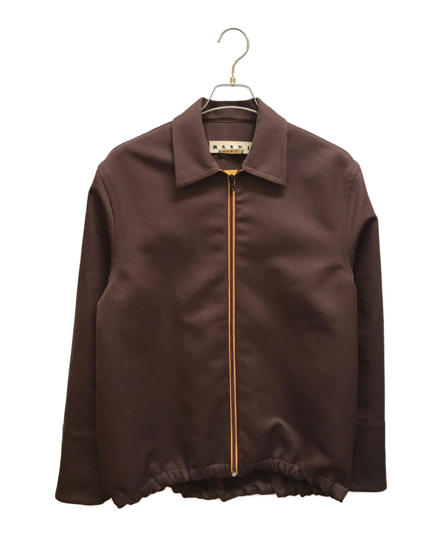 MARNI (マルニ) Zipped Technical Jacket カーキ サイズ:44