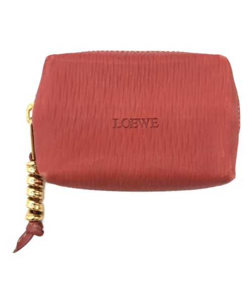 【中古・古着通販】LOEWE (ロエベ) ベラスケスミニポーチ レッド