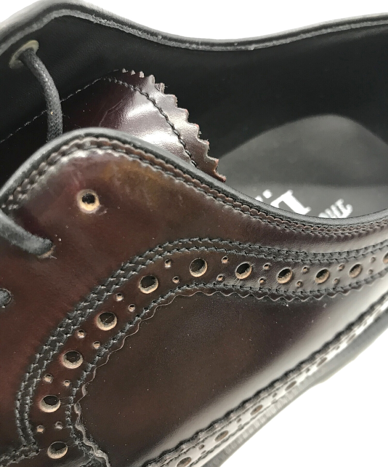 中古・古着通販】LOAKE (ローク) ロイヤルブローグウィングチップ