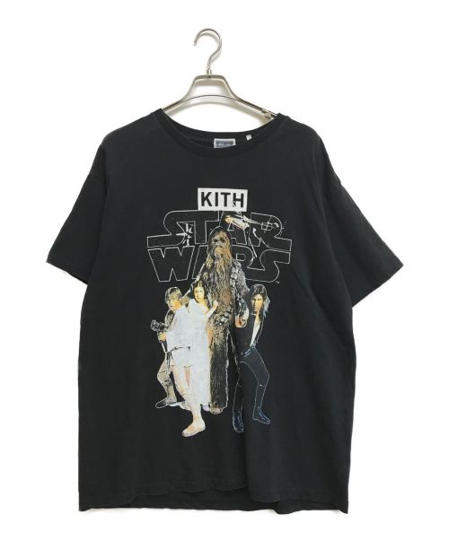 KITH キス ×STAR WARZ Ewok Vintage Tee スターウォーズ イウォーク ヴィンテージ半袖Tシャツ カーキ