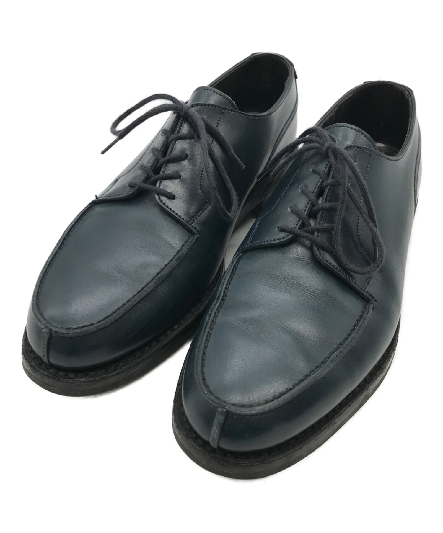 Crockett & Jones × BEAUTY & YOUTH (クロケットジョーンズ×ビューティアンドユース) 別注モールトン ネイビー  サイズ:51/2Ｅ