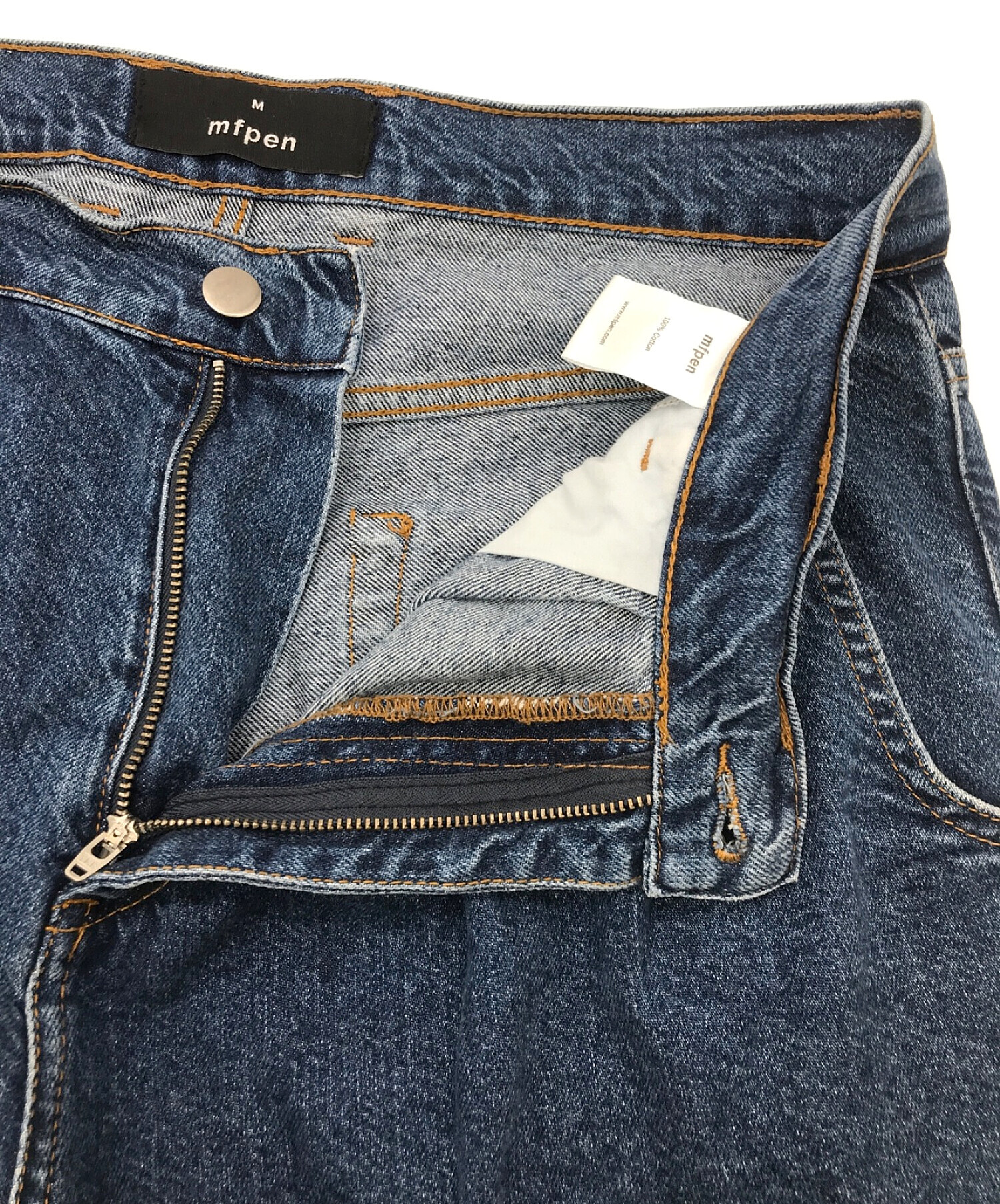 Mfpen bigger jeans ブルー S Yahoo!フリマ（旧）-