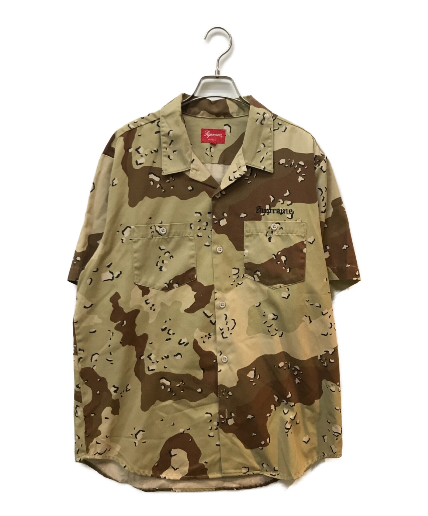 Supreme x Sekintani La Norihiro (シュプリーム×セキンタニ ラ ノリヒロ) Work Shirt Chocolate  Chip Camo ブラウン サイズ:Ｌ