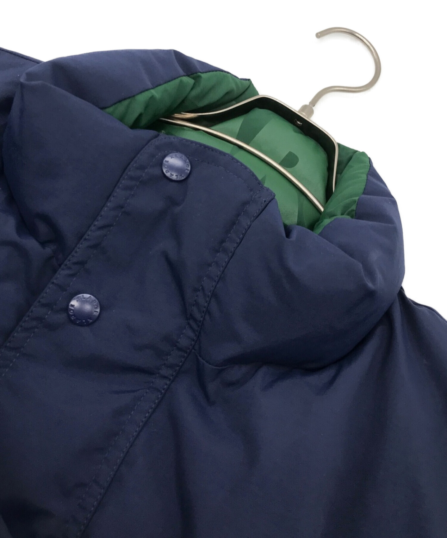 X-LARGE (エクストララージ) REVERSIBLE DOWN JACKET/リバーシブルダウンジャケット ネイビー サイズ:XL