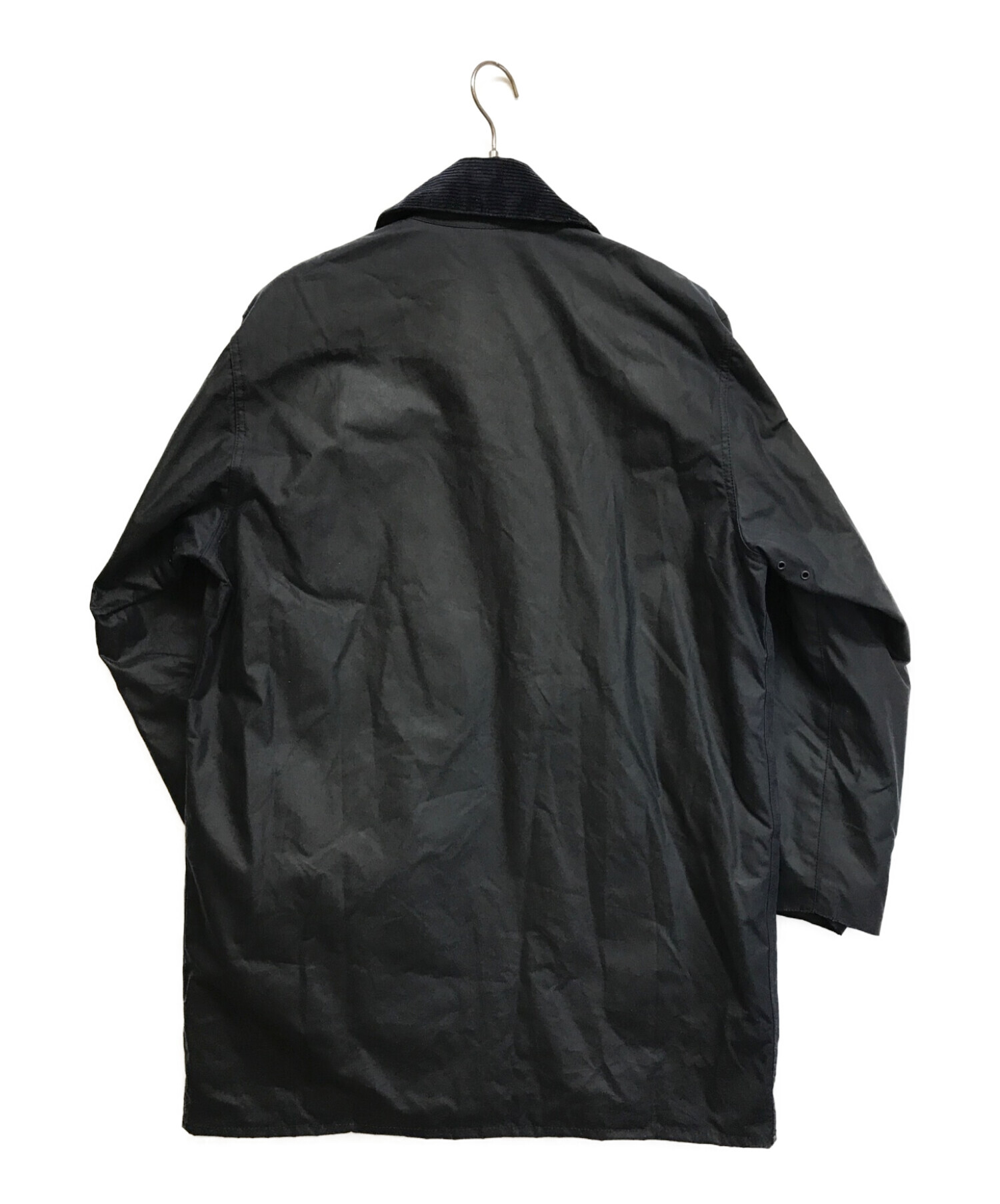 Barbour (バブアー) Border Wax Jacket/ボーダーワックスジャケット ネイビー サイズ:42