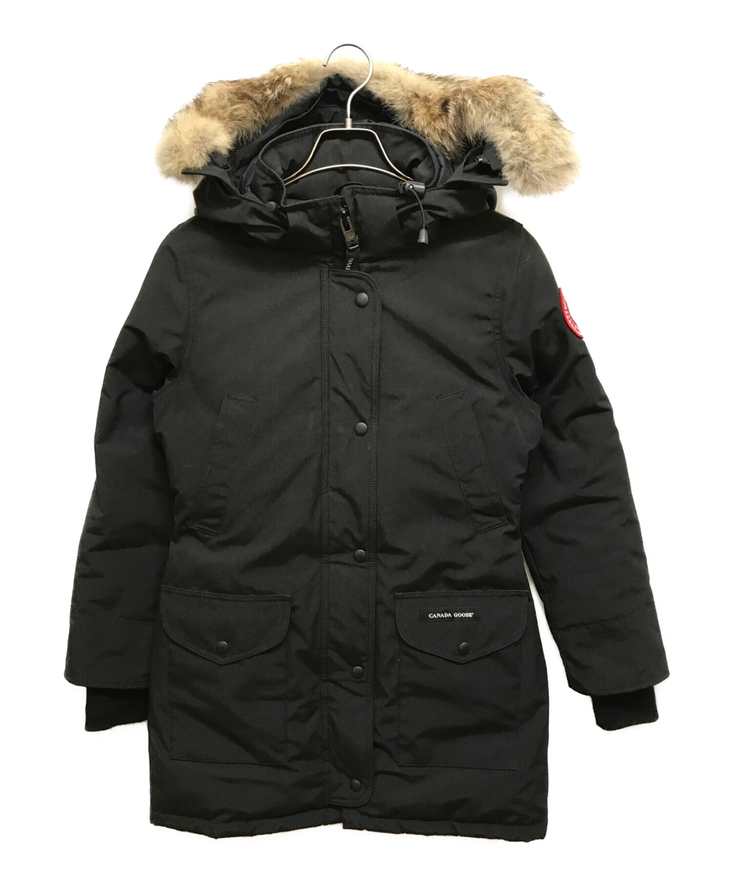 CANADA GOOSE (カナダグース) トリリウムパーカフュージョンフィット ブラック サイズ:S