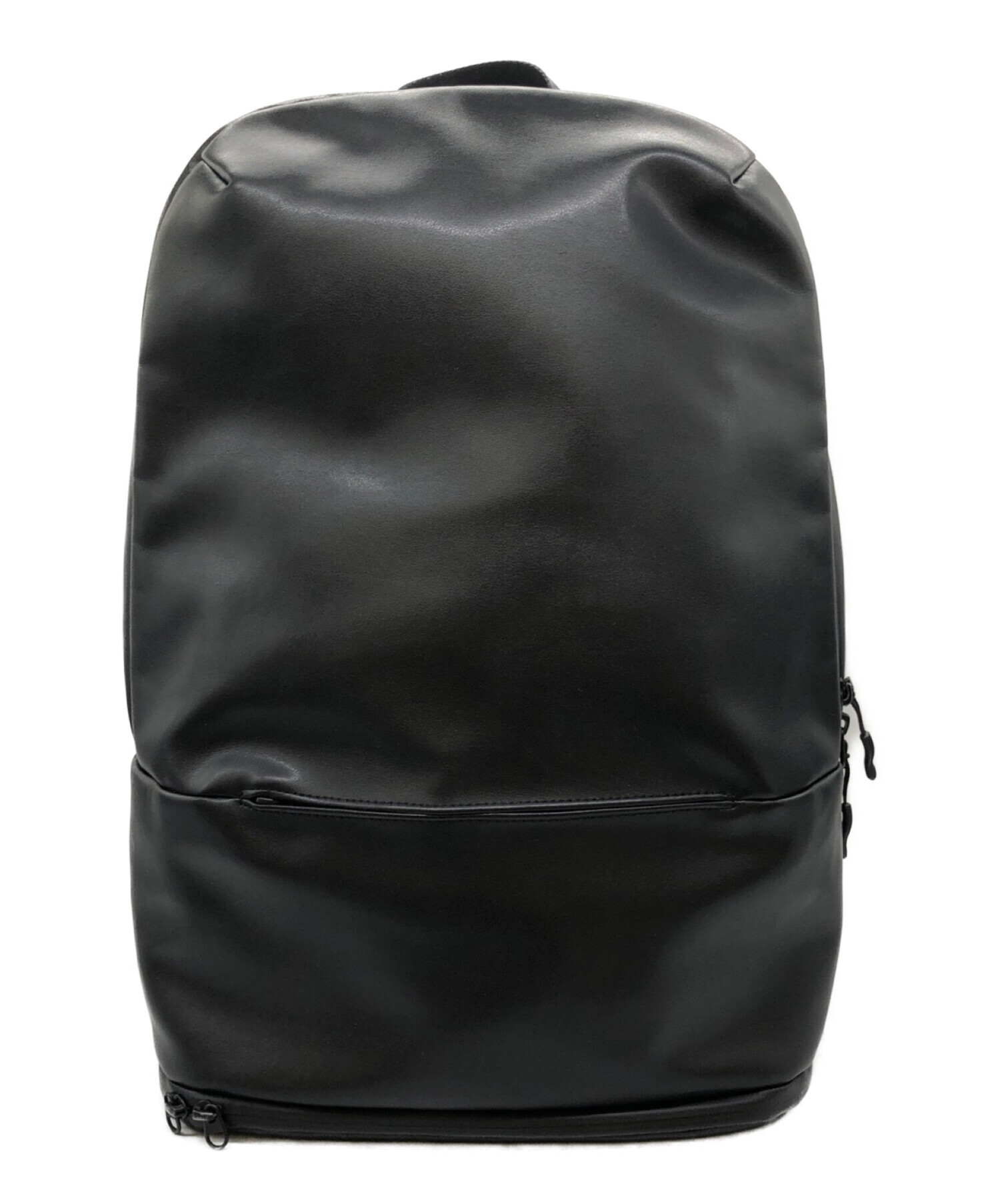 UNITED ARROWS (ユナイテッドアローズ) Synthetic Leather Backpack ブラック