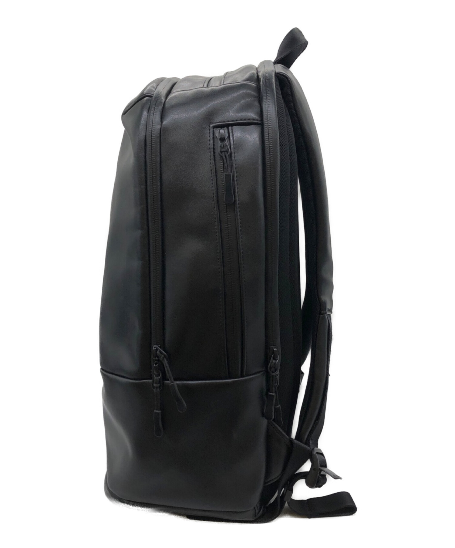 UNITED ARROWS (ユナイテッドアローズ) Synthetic Leather Backpack ブラック