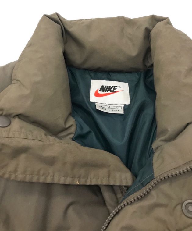 中古・古着通販】NIKE (ナイキ) 90s アースカラーダウンジャケット カーキ サイズ:L｜ブランド・古着通販 トレファク公式【TREFAC  FASHION】スマホサイト