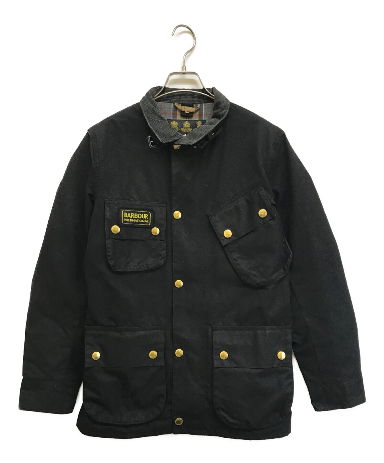 Barbour (バブアー) SL INTERNATIONAL ブラック サイズ:36