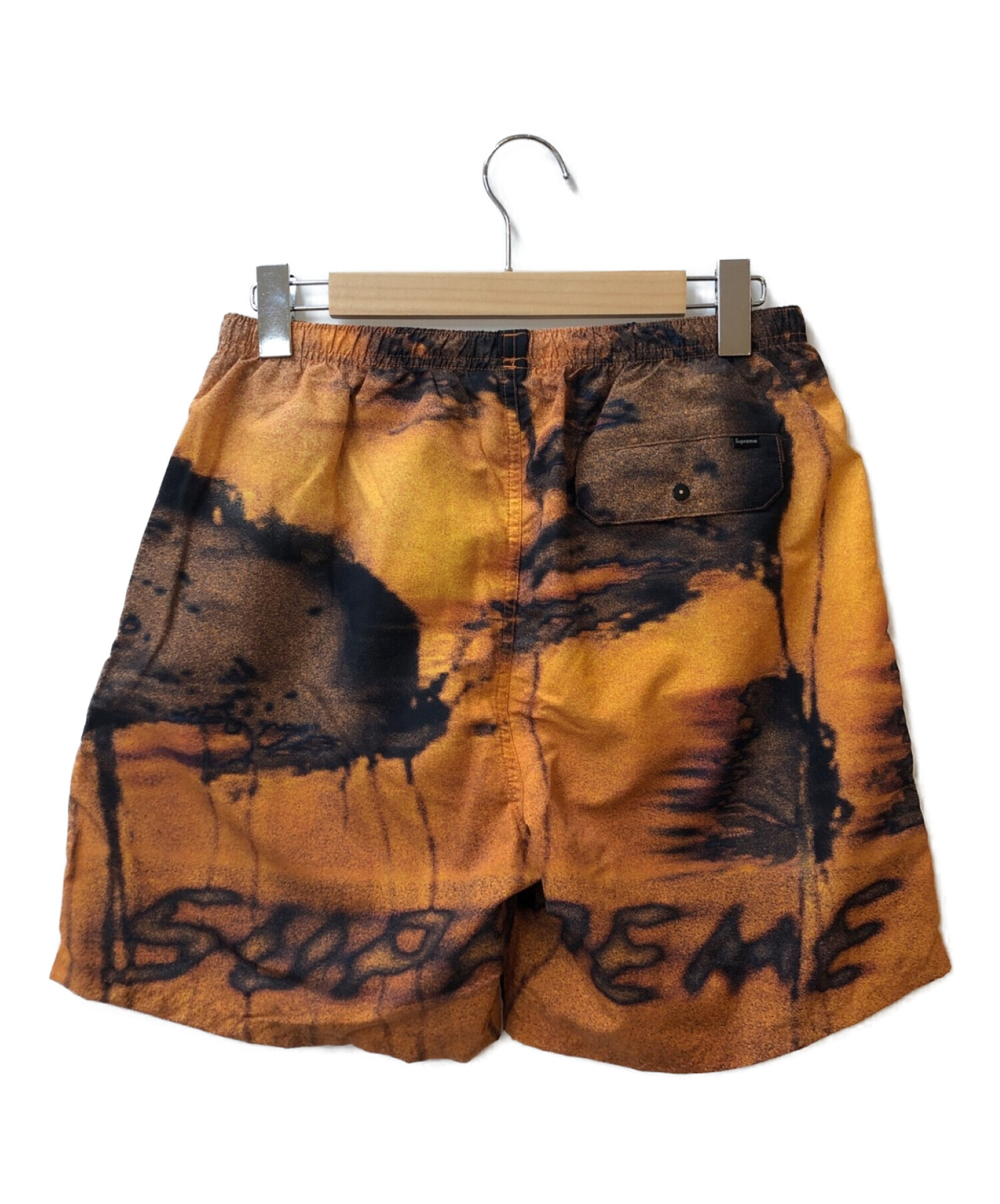 ございまし 試着程度シュプリーム hurricane Water shorts パープル 紫