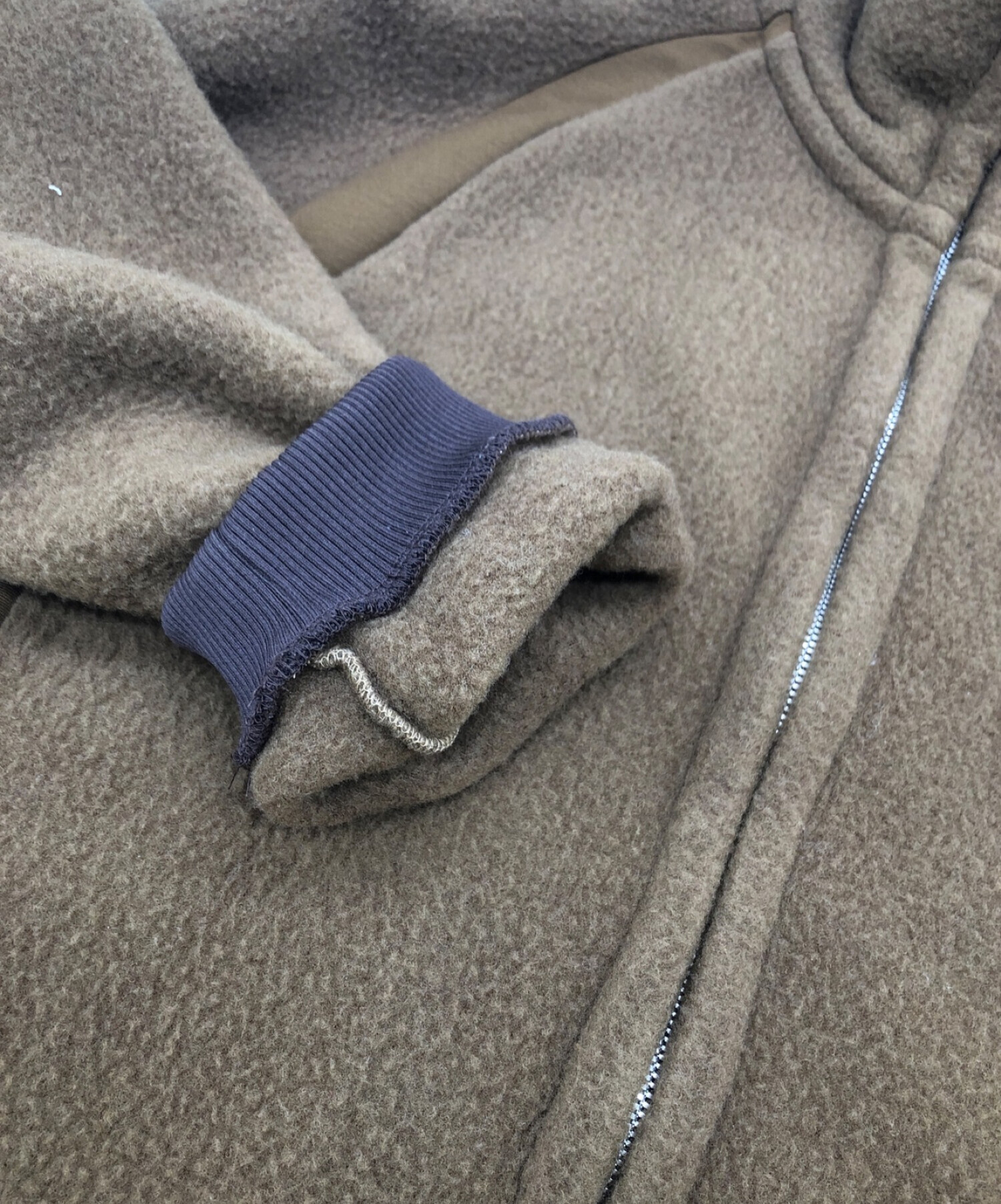 DIGAWEL (ディガウェル) Wool Fleece Blouson ブラウン サイズ:M