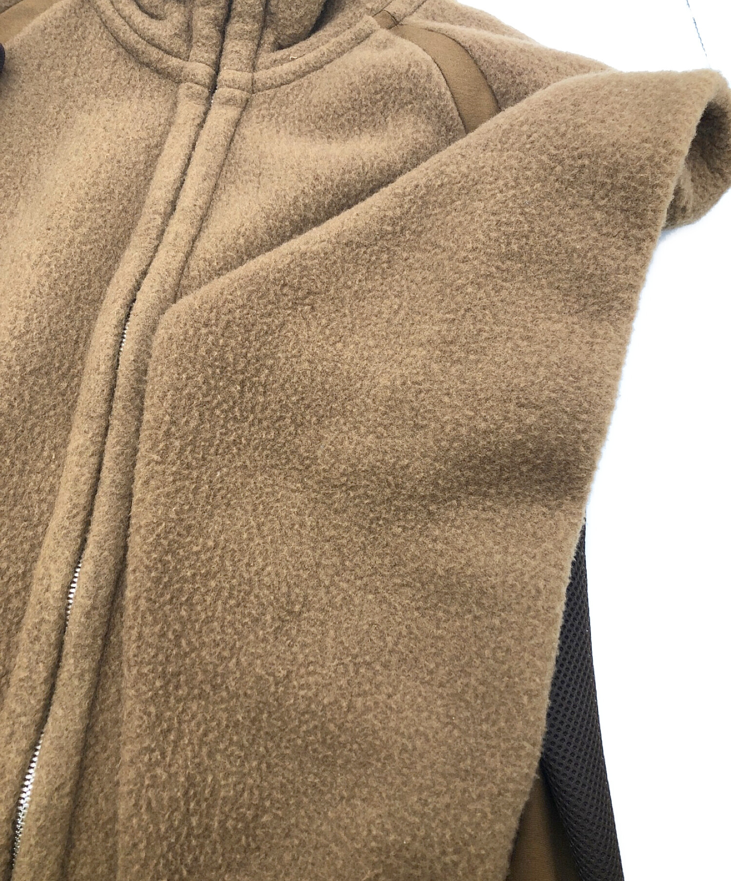 DIGAWEL (ディガウェル) Wool Fleece Blouson ブラウン サイズ:M