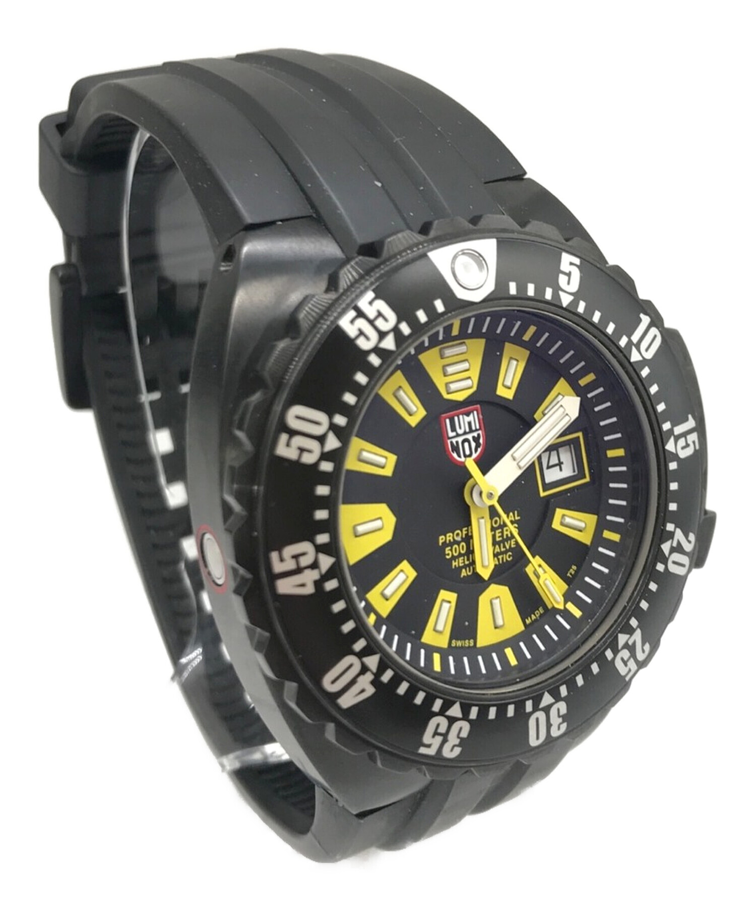 未使用LUMINOX 1509 ディープダイバー1500シリーズ 自動巻オレンジ-