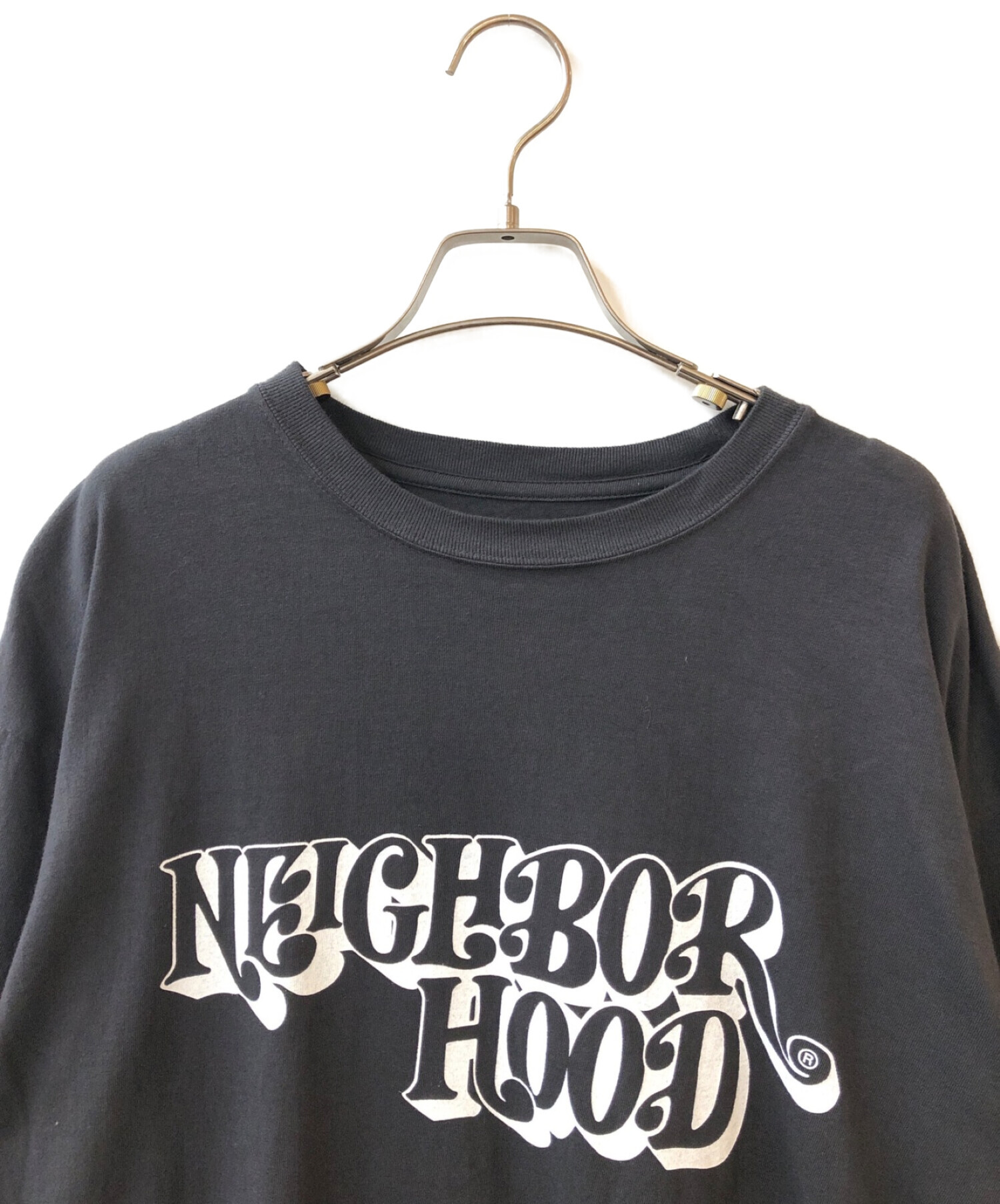 NEIGHBORHOOD (ネイバーフッド) サーファーダイクルーネックTシャツ ブラック サイズ:XL