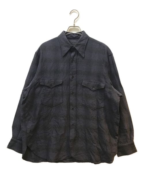 【中古・古着通販】COMOLI (コモリ) ウールシルク ワークシャツ
