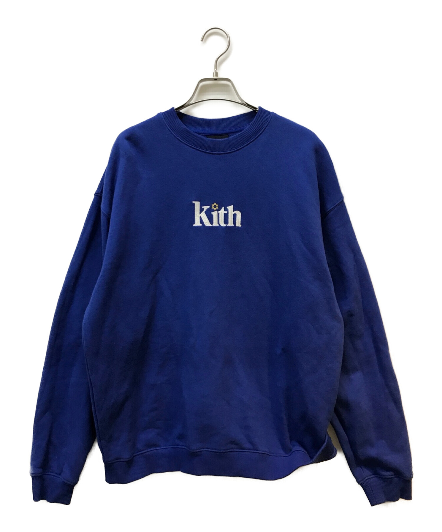 中古・古着通販】KITH (キス) Kith Star of David Crewneck ブルー