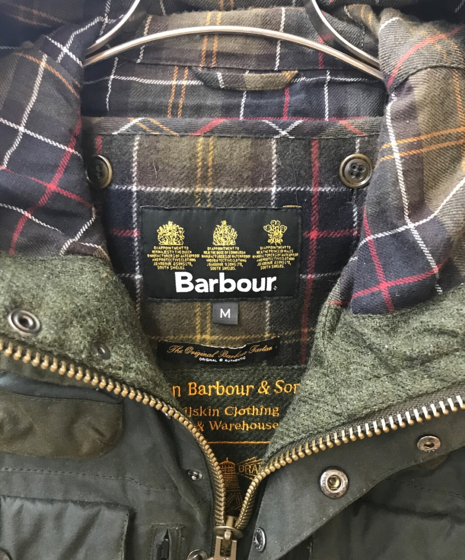 Barbour (バブアー) TOKITO (トキトー) Beacon Heritage Military Jacket グリーン サイズ:M