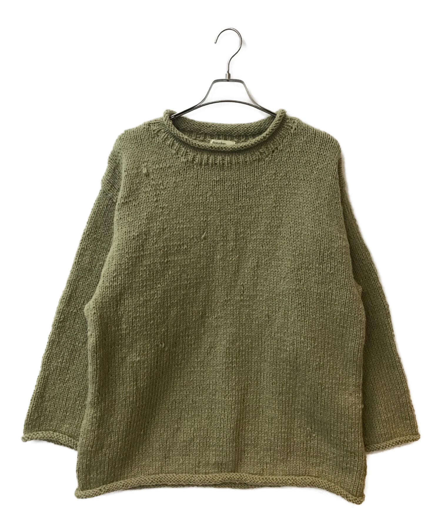 MacMahon Woolen & Niche (マックマホンウーレン＆ニッチ) ロールネックニット グリーン サイズ:-