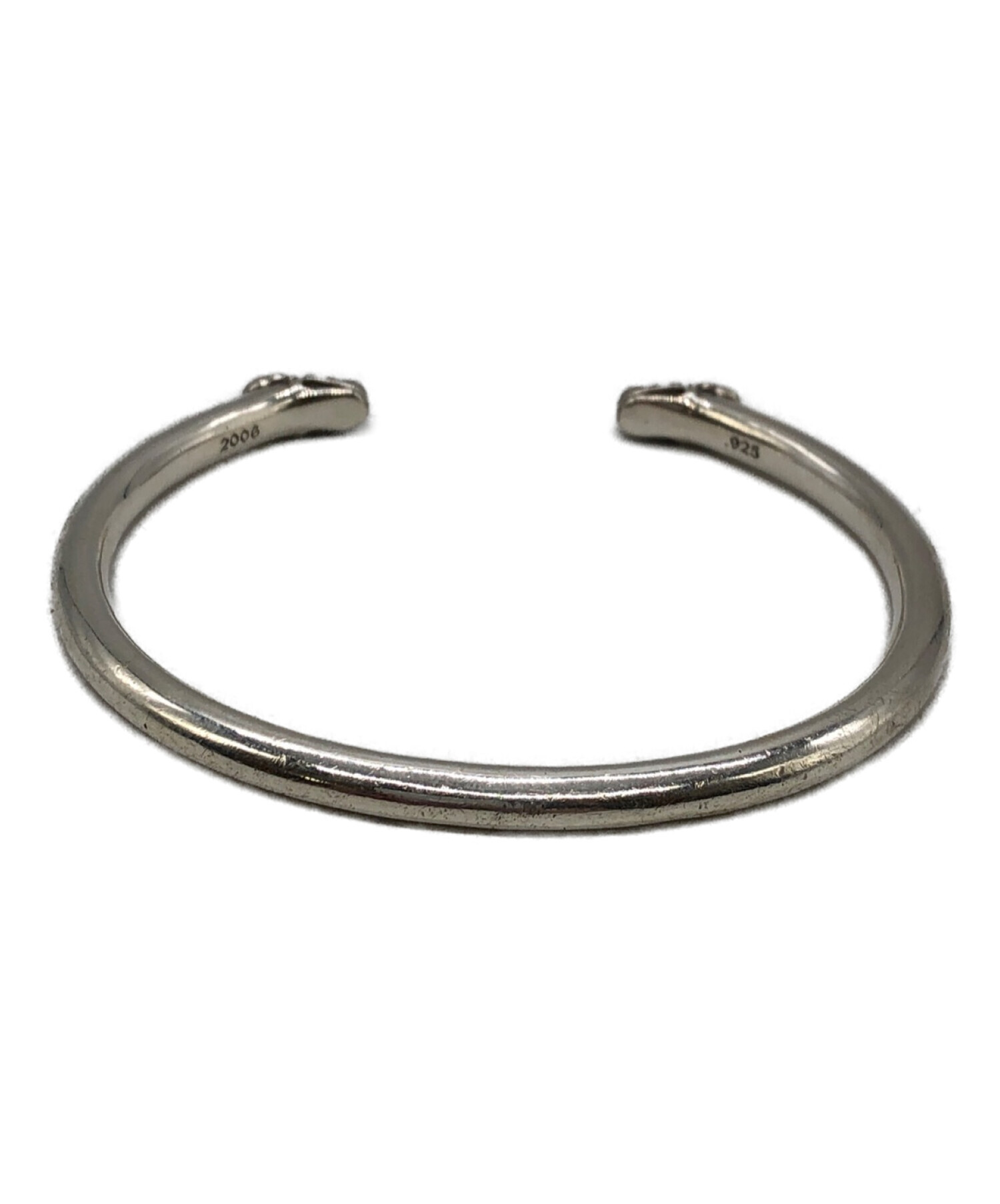 CHROME HEARTS (クロムハーツ) BANGLE DOUBLE DOG