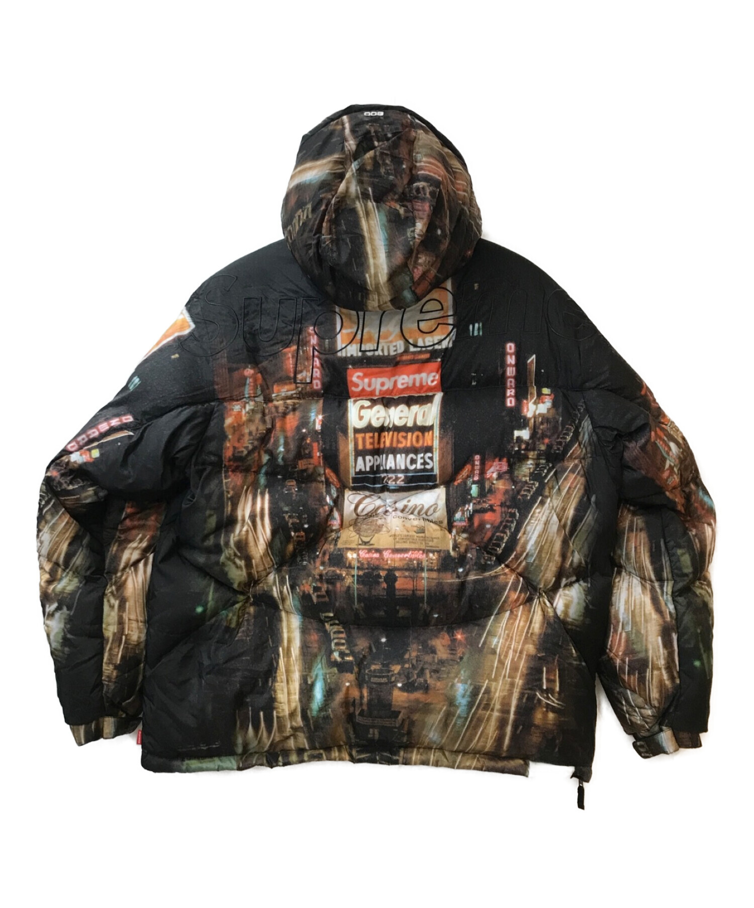 SUPREME (シュプリーム) THE NORTH FACE (ザ ノース フェイス) 800-FILL HALFZIP HOODED  PULLOVER ベージュ サイズ:XL