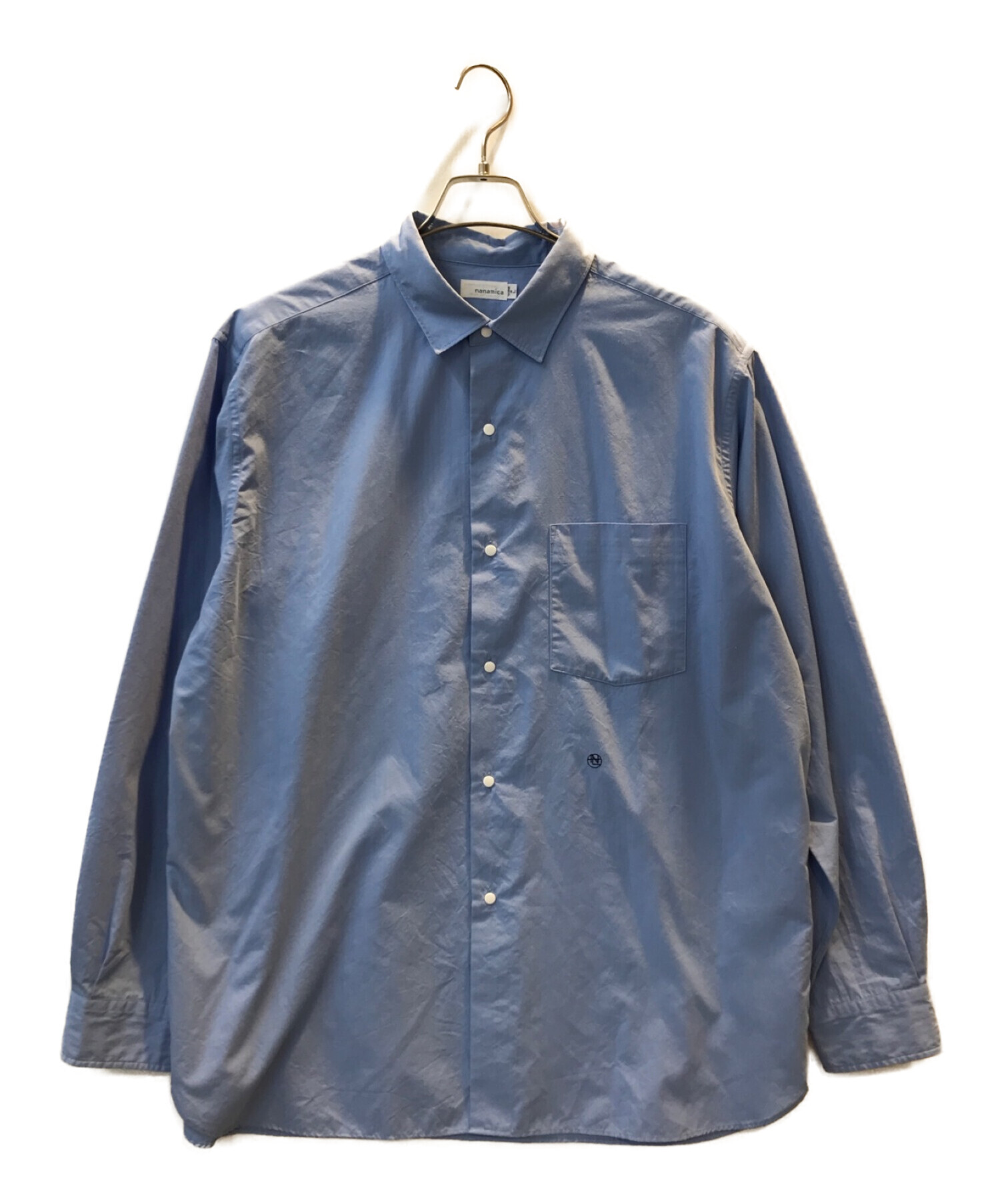 中古・古着通販】nanamica (ナナミカ) REGULAR COLLAR WIND SHIRT