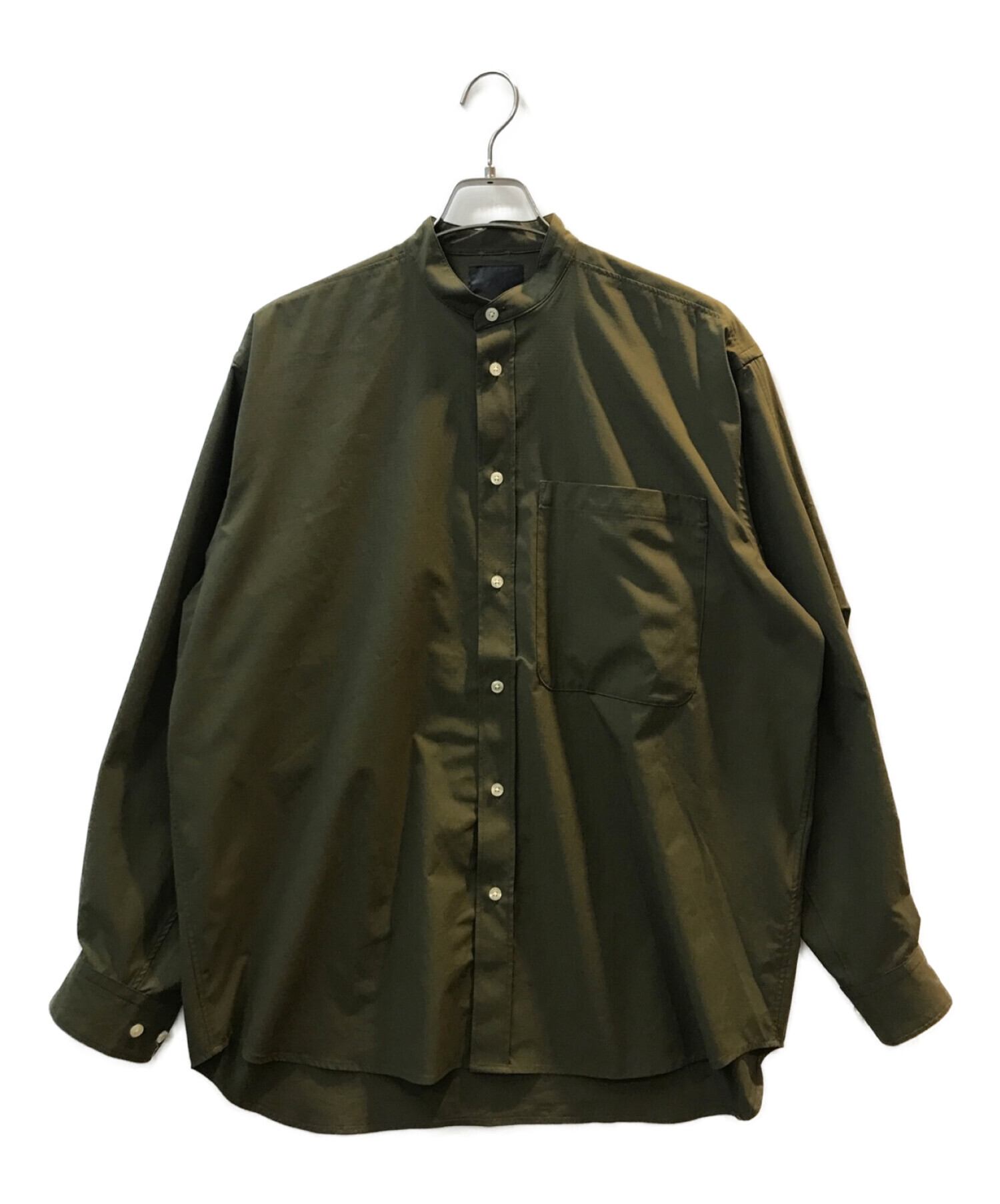 DAIWA PIER39 (ダイワ ピア39) TECH REGULAR COLLAR SHIRTS LONG SLEEVE グリーン サイズ:S