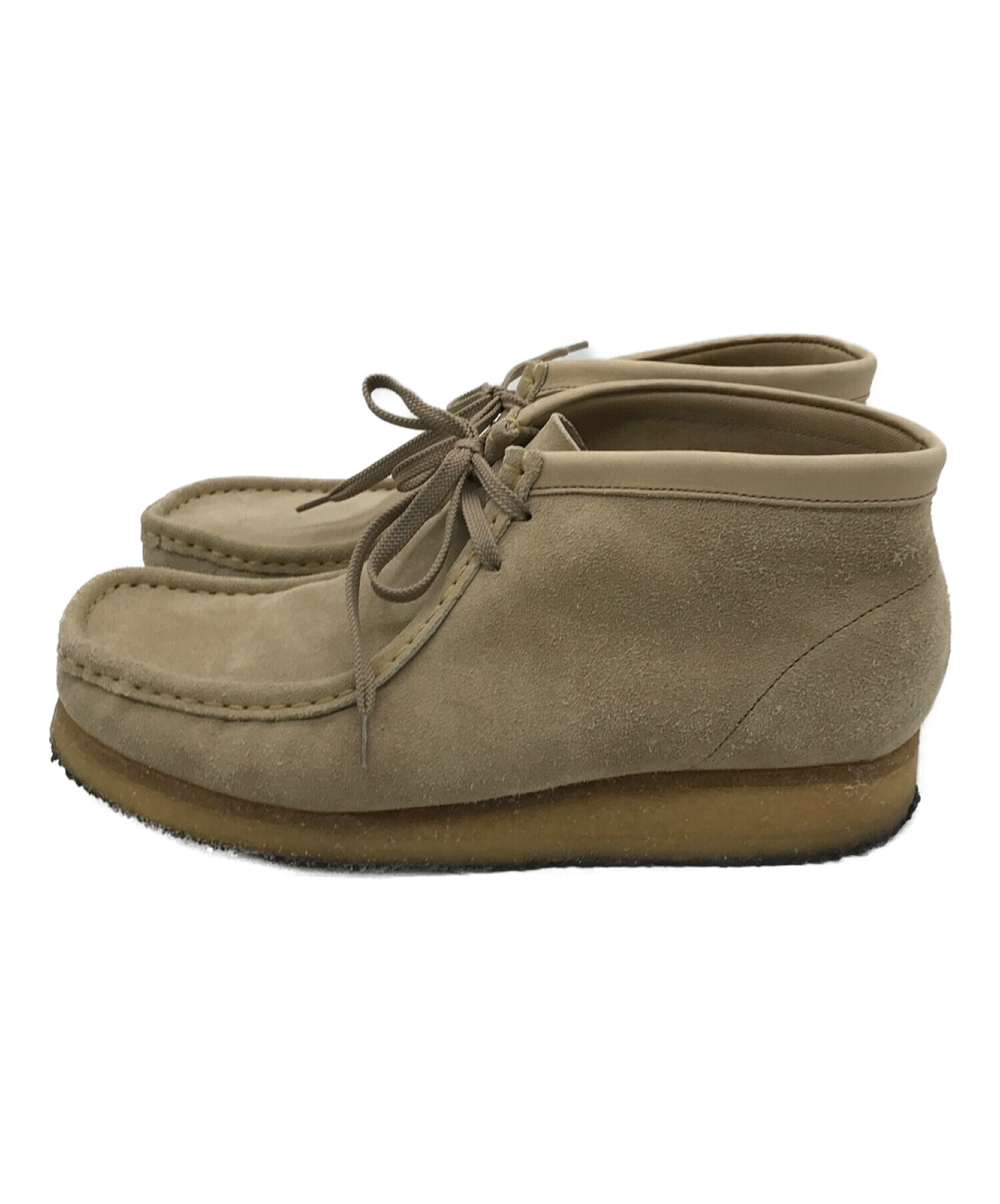 CLARKS (クラークス) ワラビー ベージュ サイズ:UK9 1/2