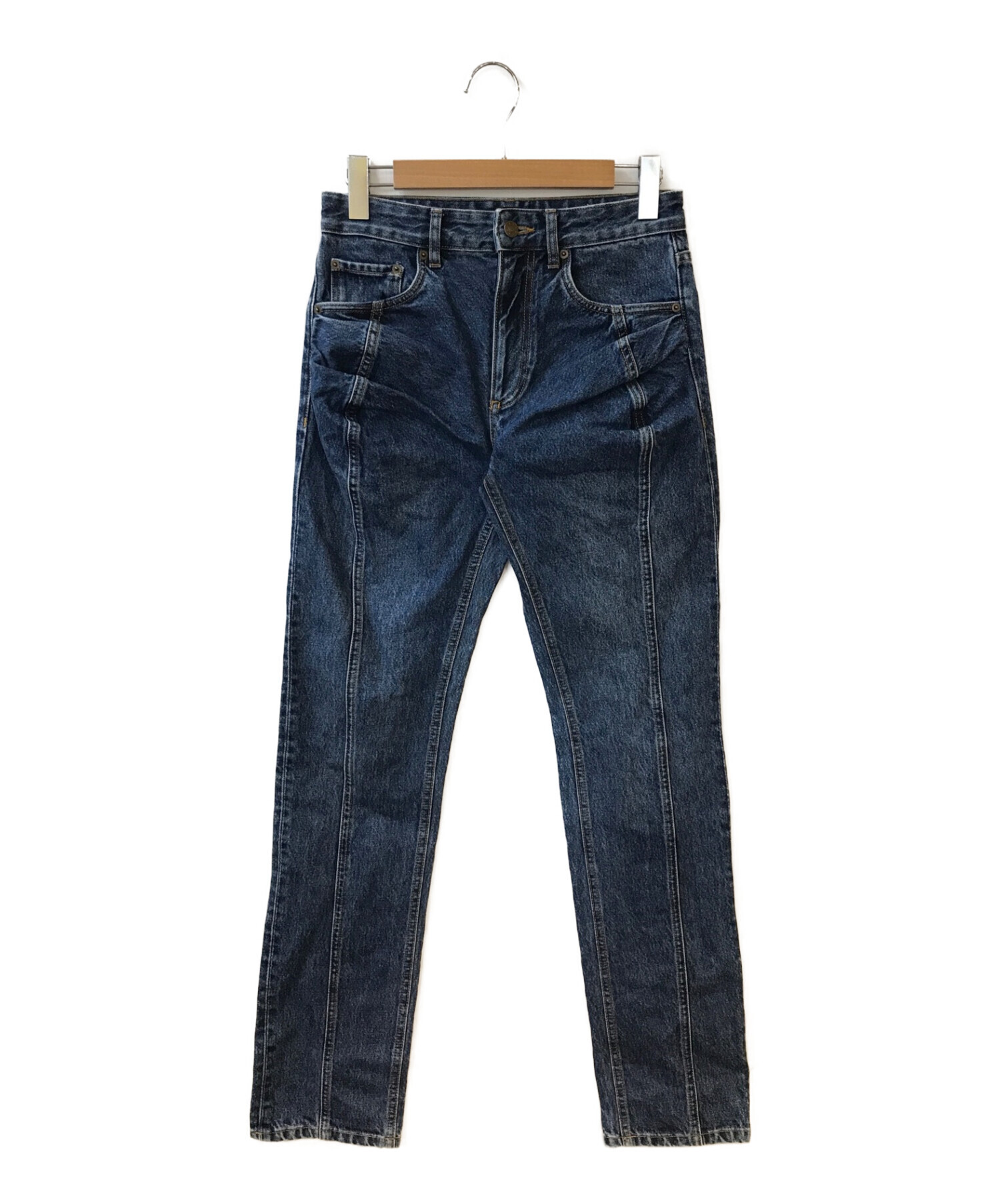 中古・古着通販】Y. PROJECT (ワイプロジェクト) ruffle pocket jeans