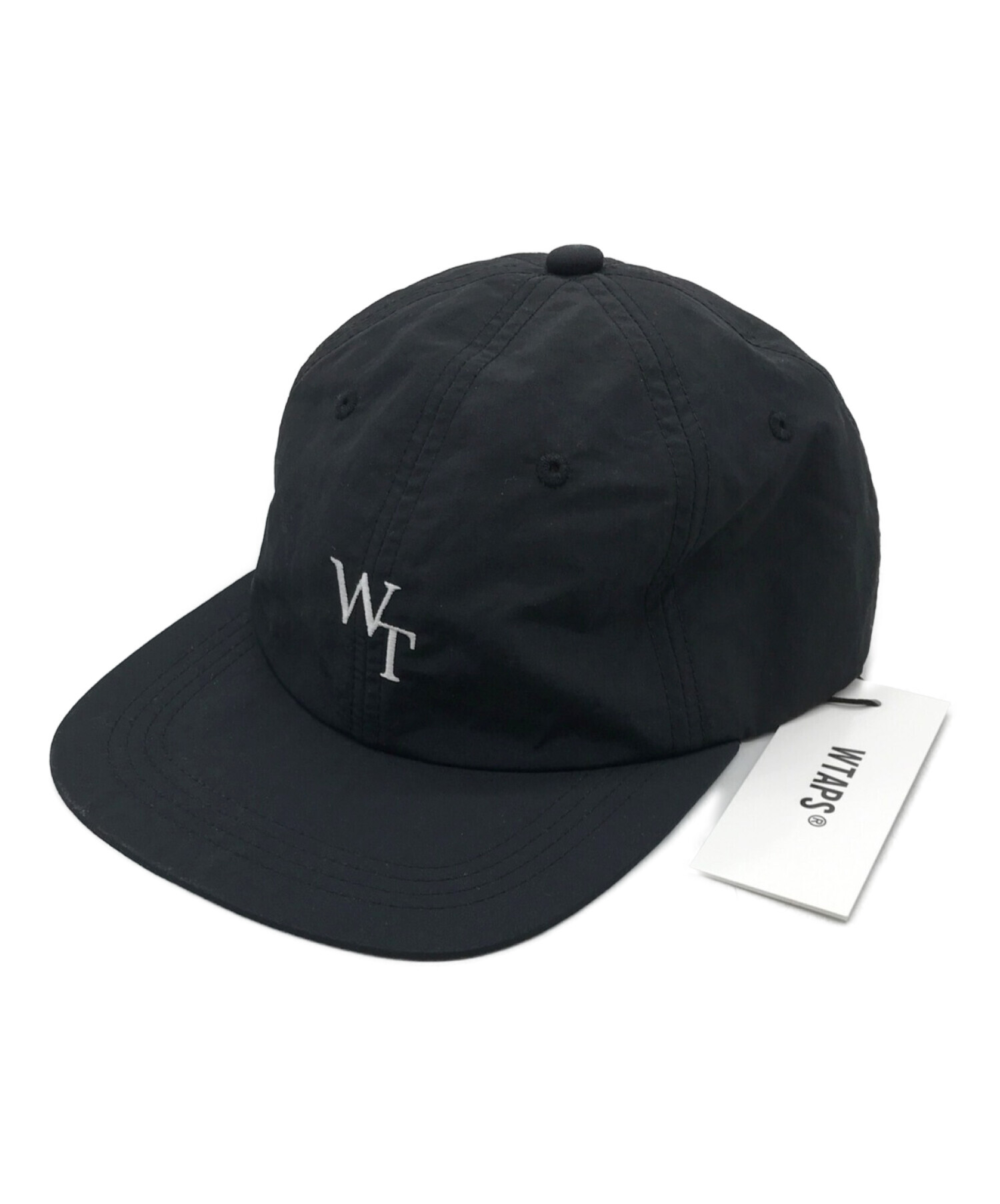 WTAPS (ダブルタップス) ナイロンキャップ ブラック 未使用品